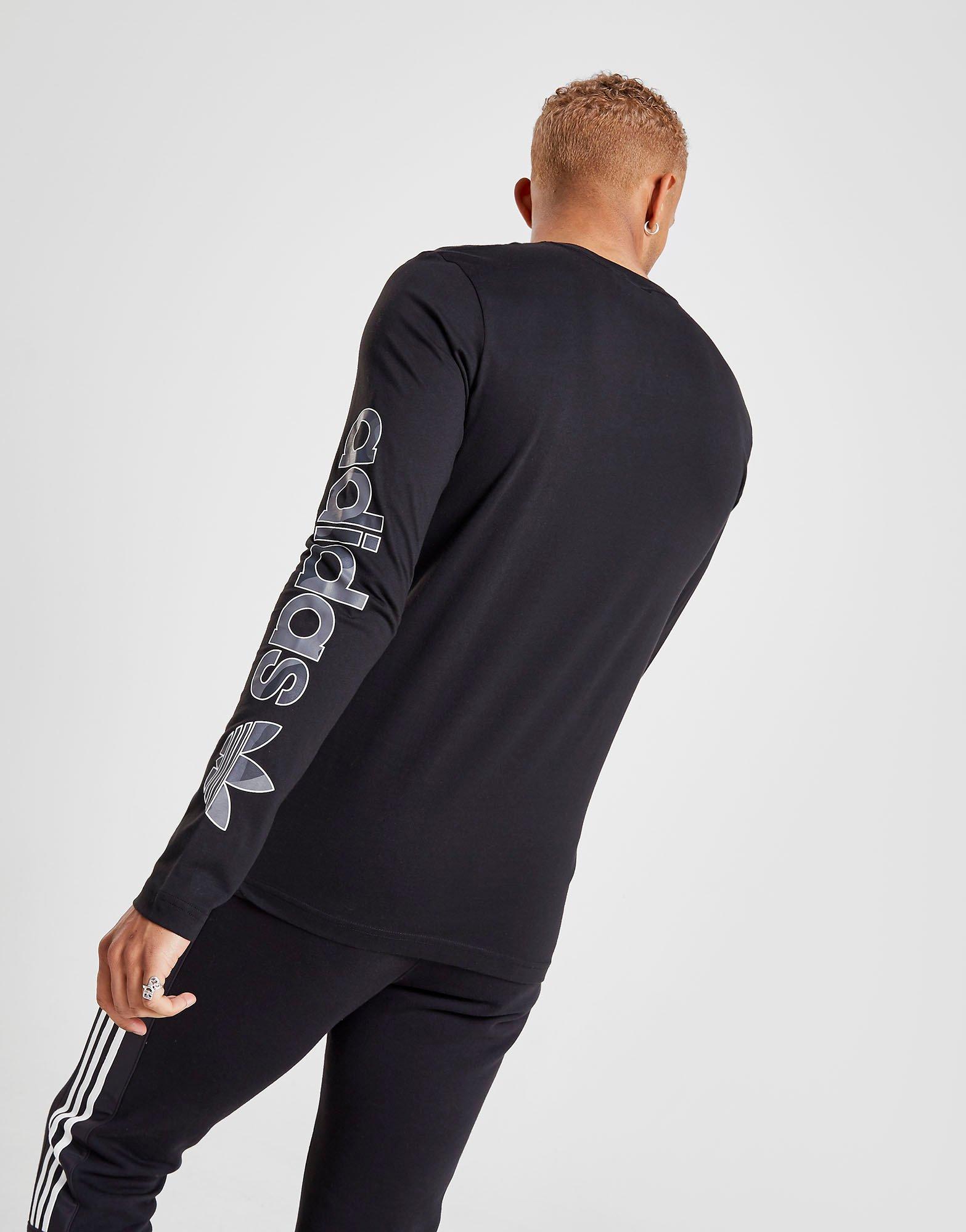 adidas falcon taped long sleeve shirt