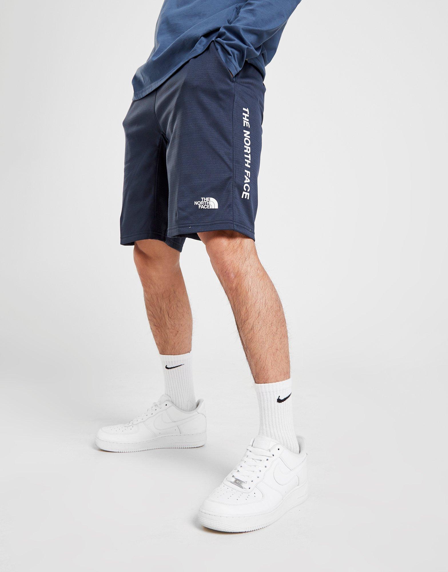 north face fleece shorts mens