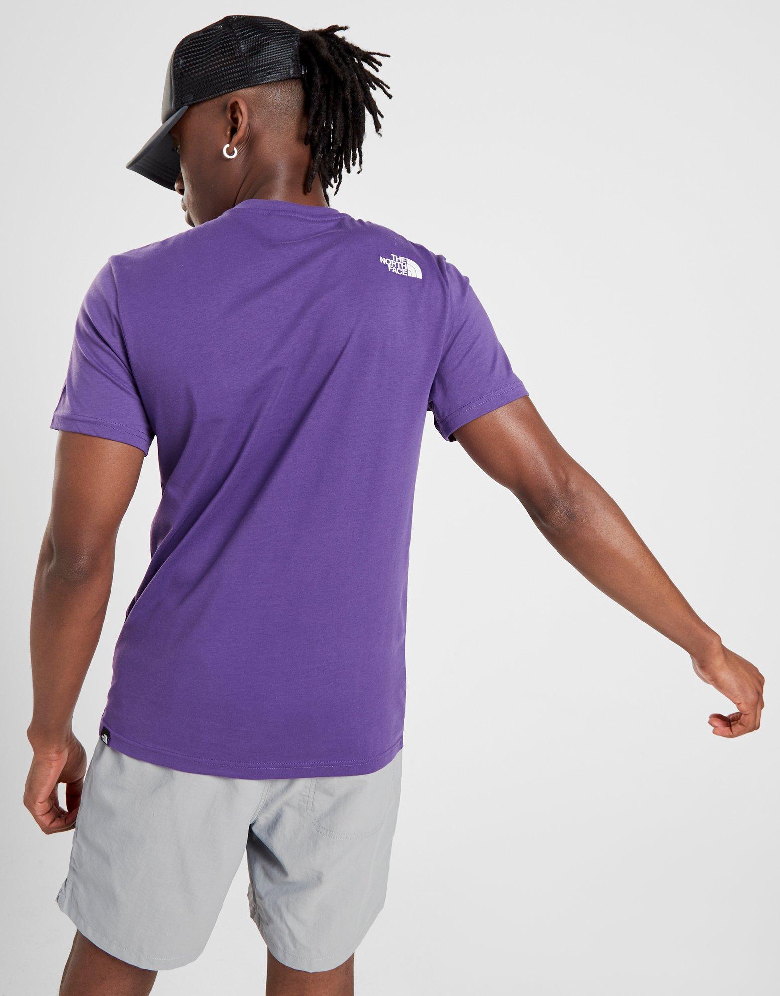 t shirt converse homme violet