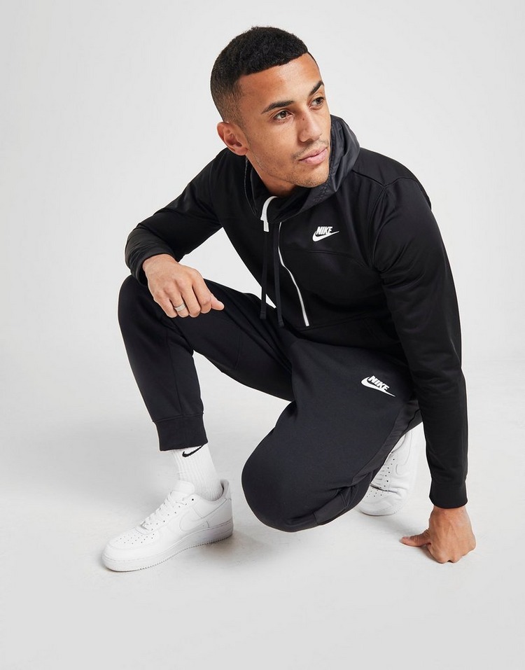 Buy Black Nike Hybrid 1/2 Zip Hoodie | JD Sports | JD Sports Ireland