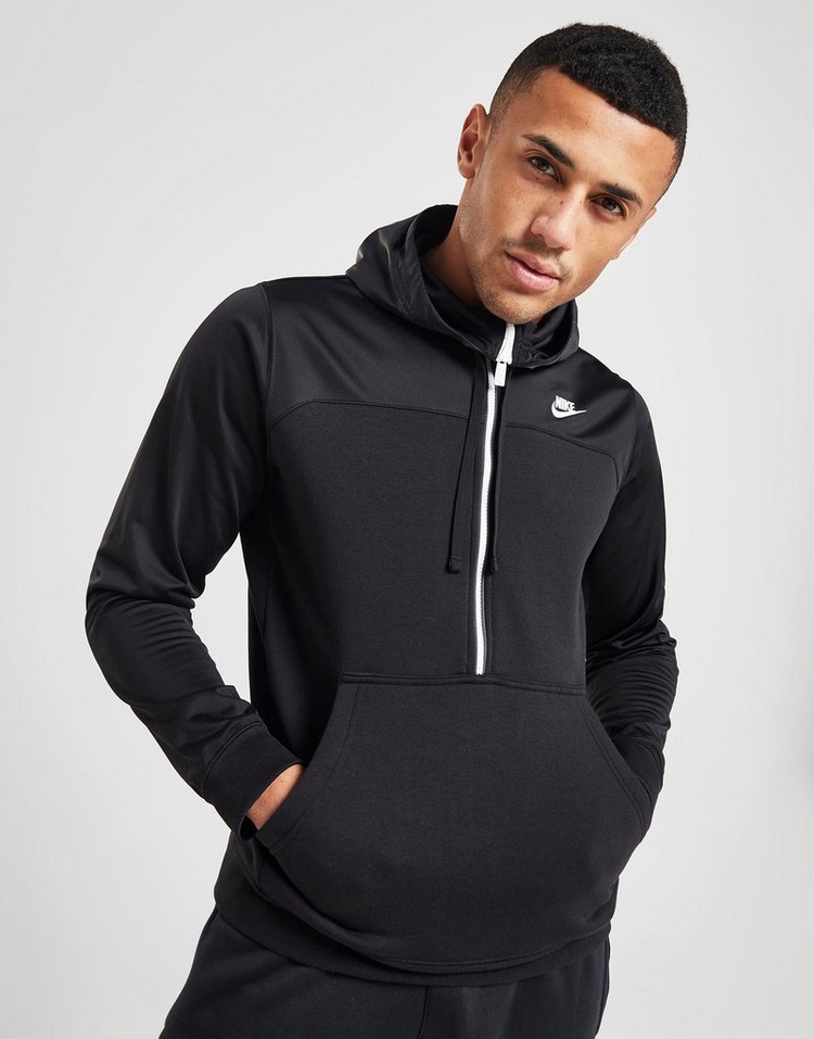 Buy Black Nike Hybrid 1/2 Zip Hoodie JD Sports JD Sports Ireland