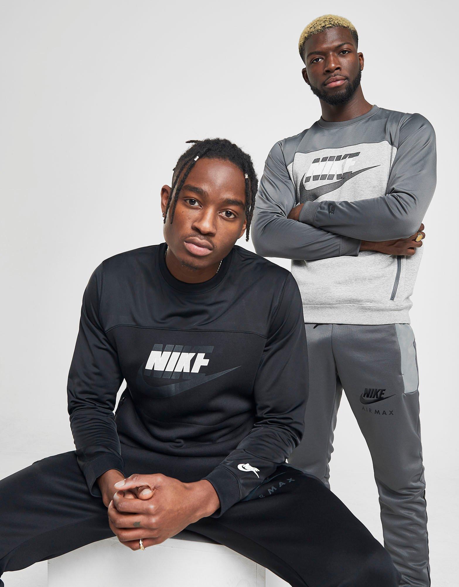 nike hybrid crew sweatshirt