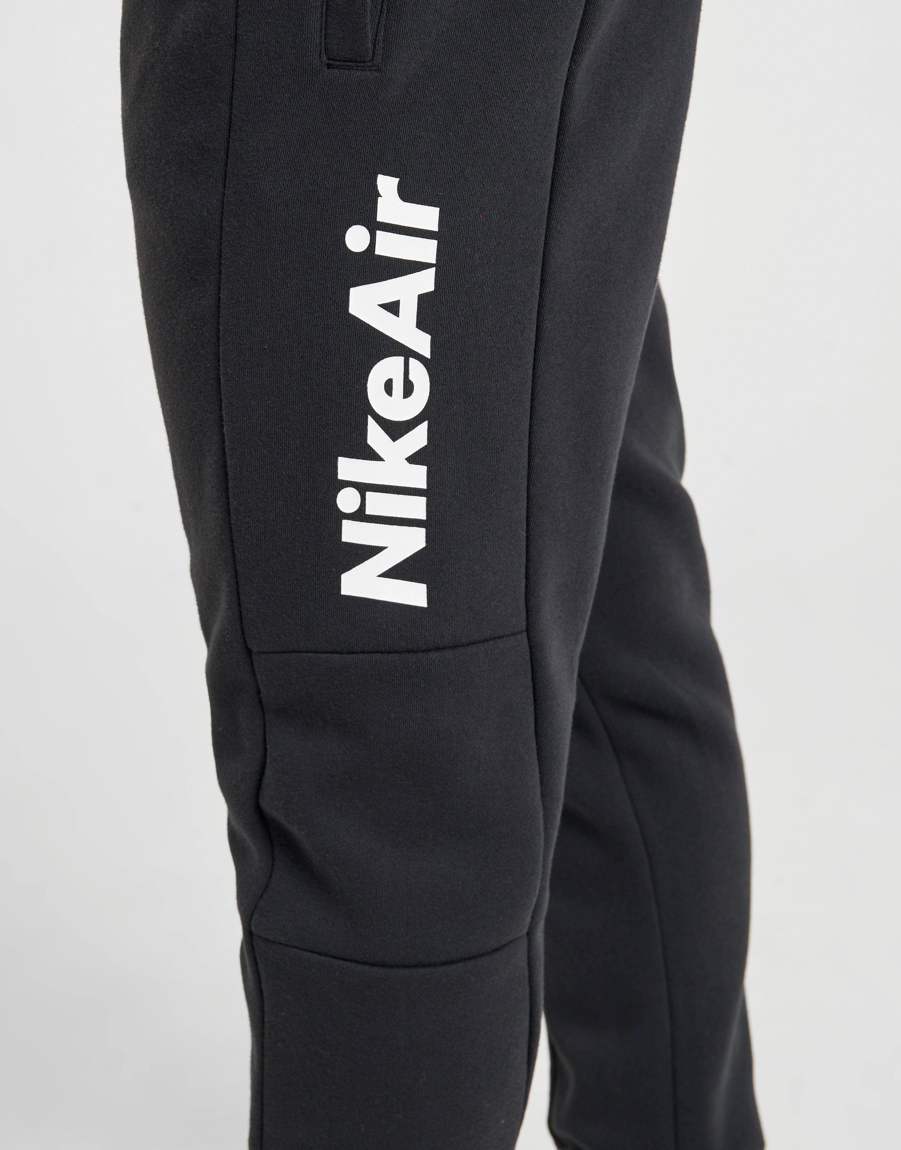 nike air tracksuit bottoms black