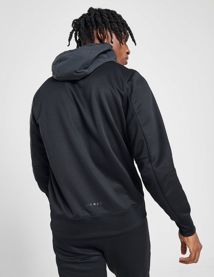 Buy Black Nike Air Max Full Zip Hoodie | JD Sports | JD Sports Ireland