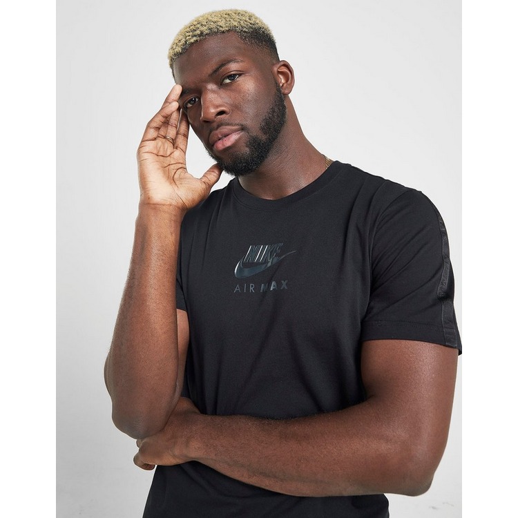 Buy Black Nike Air Max Short Sleeve T-Shirt | JD Sports ...