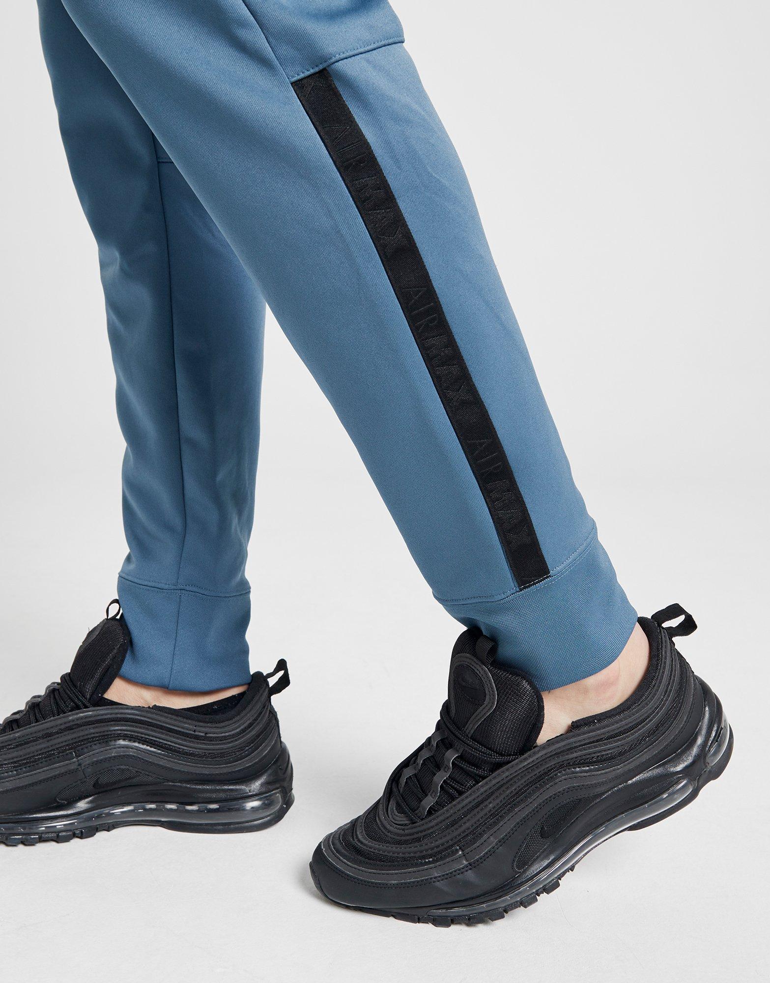 nike air max track pants black