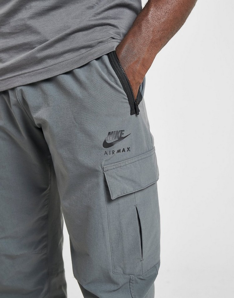 nike air max cargo pants grey