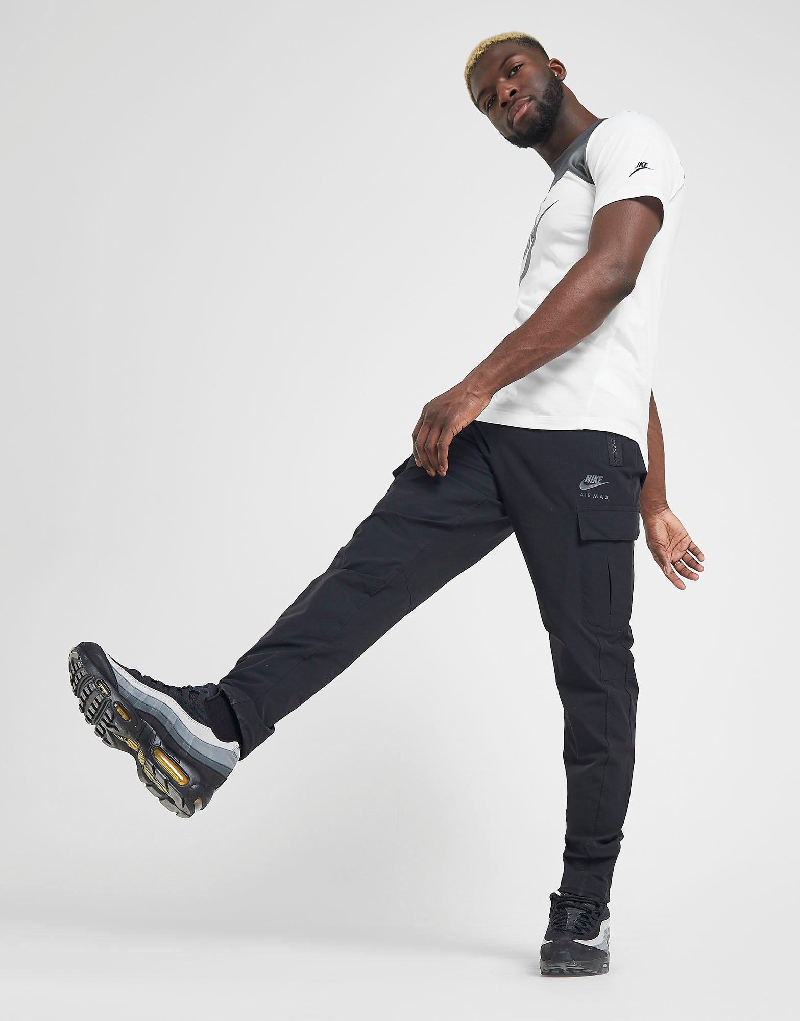 nike max cargo pants black