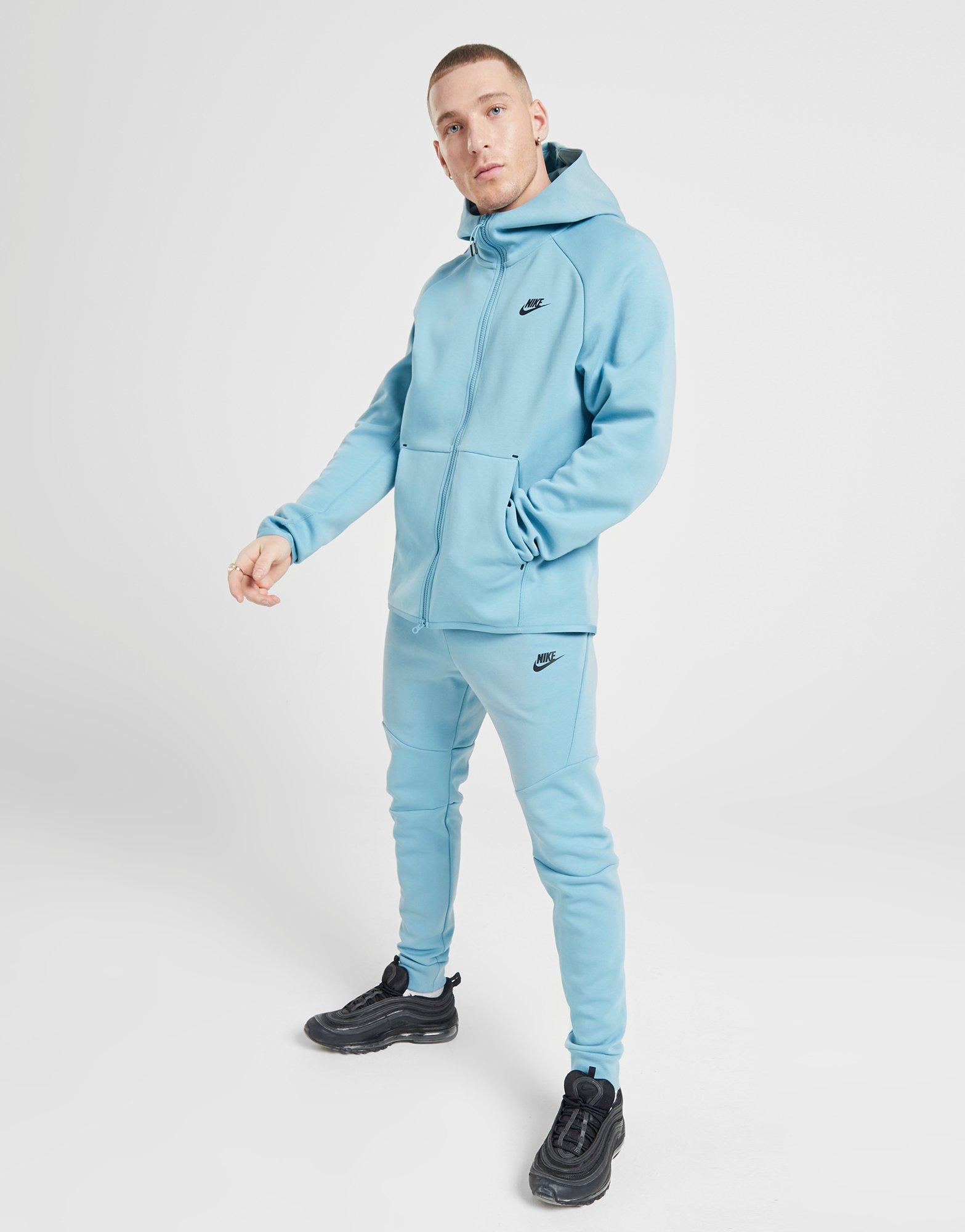 nike fleece track top