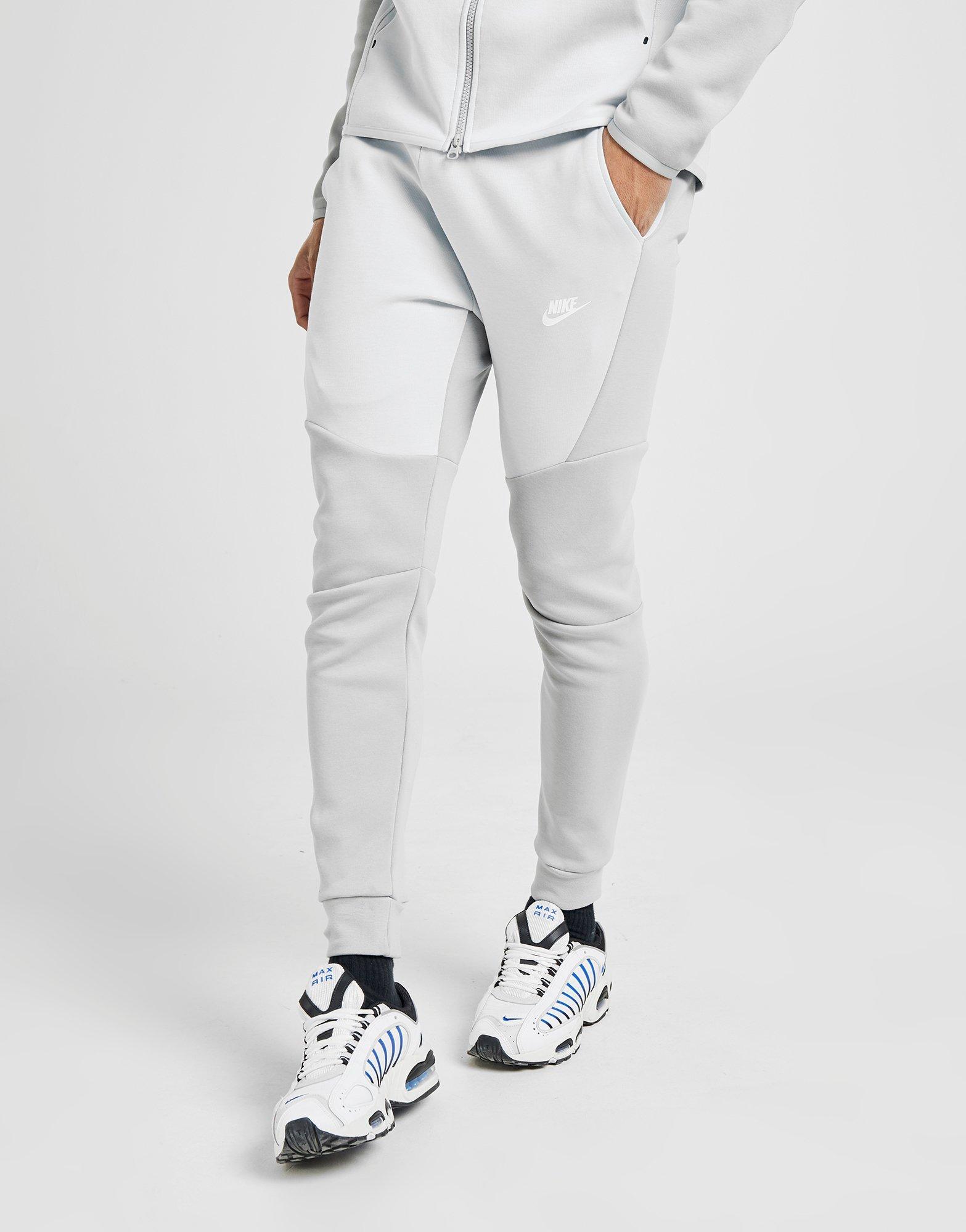 nike tech fleece tracksuit grey