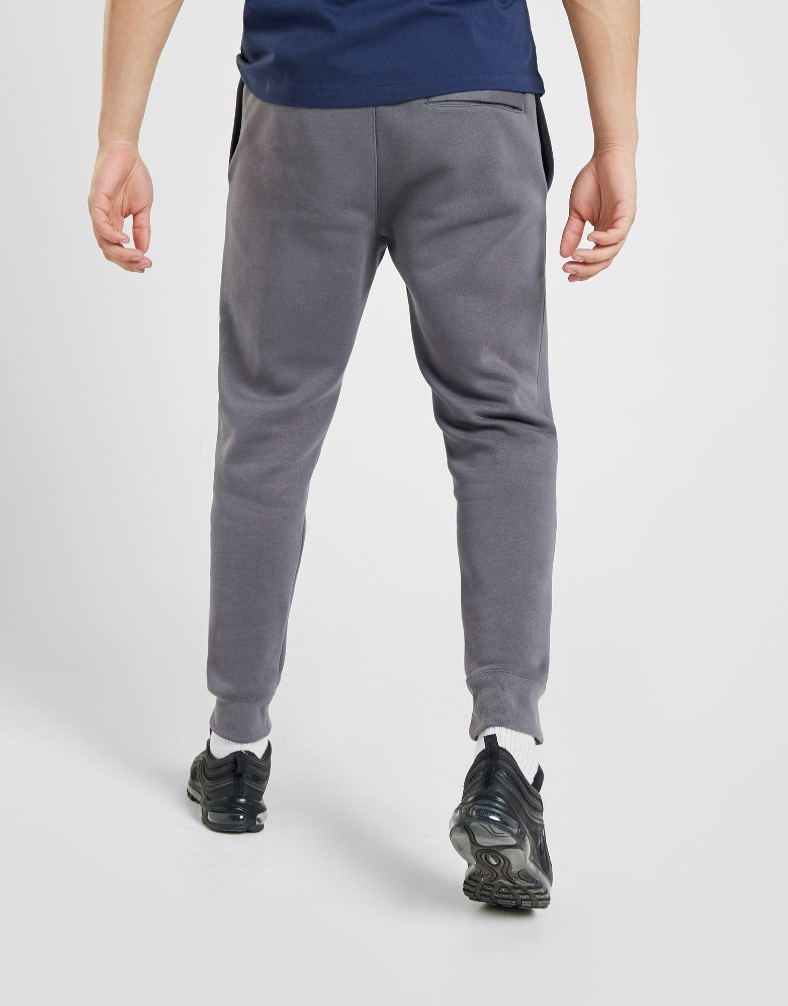 nike foundation cuffed fleece joggers black