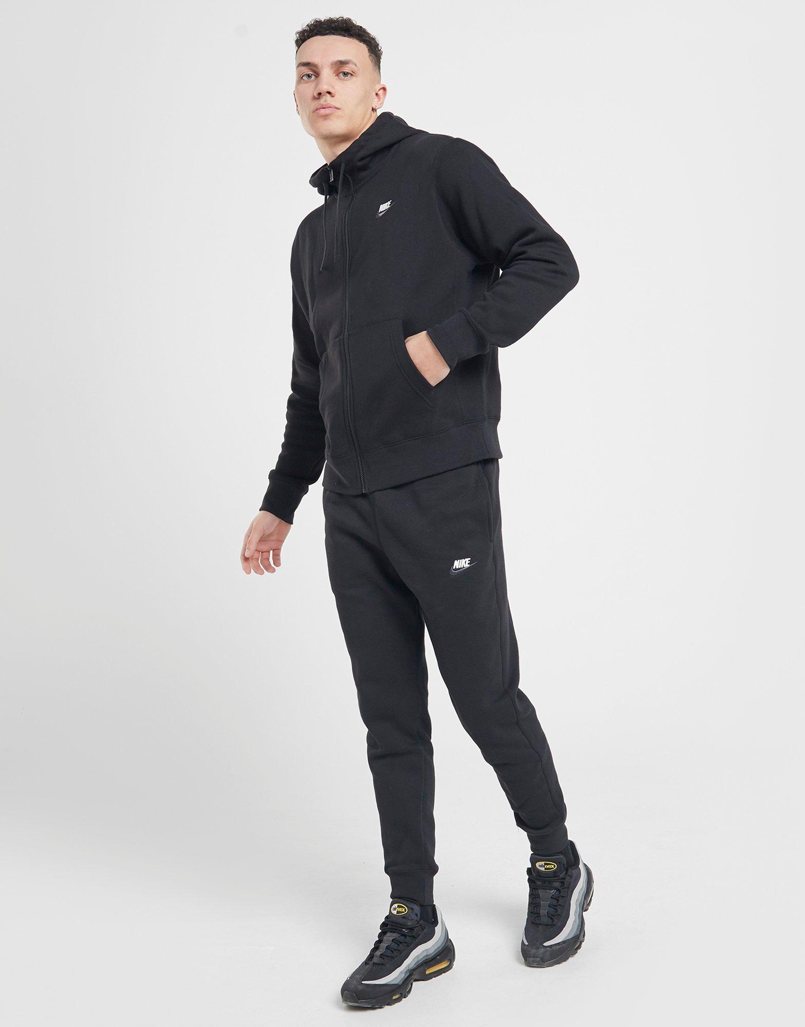 Nike Foundation Hoodie Herren Schwarz 