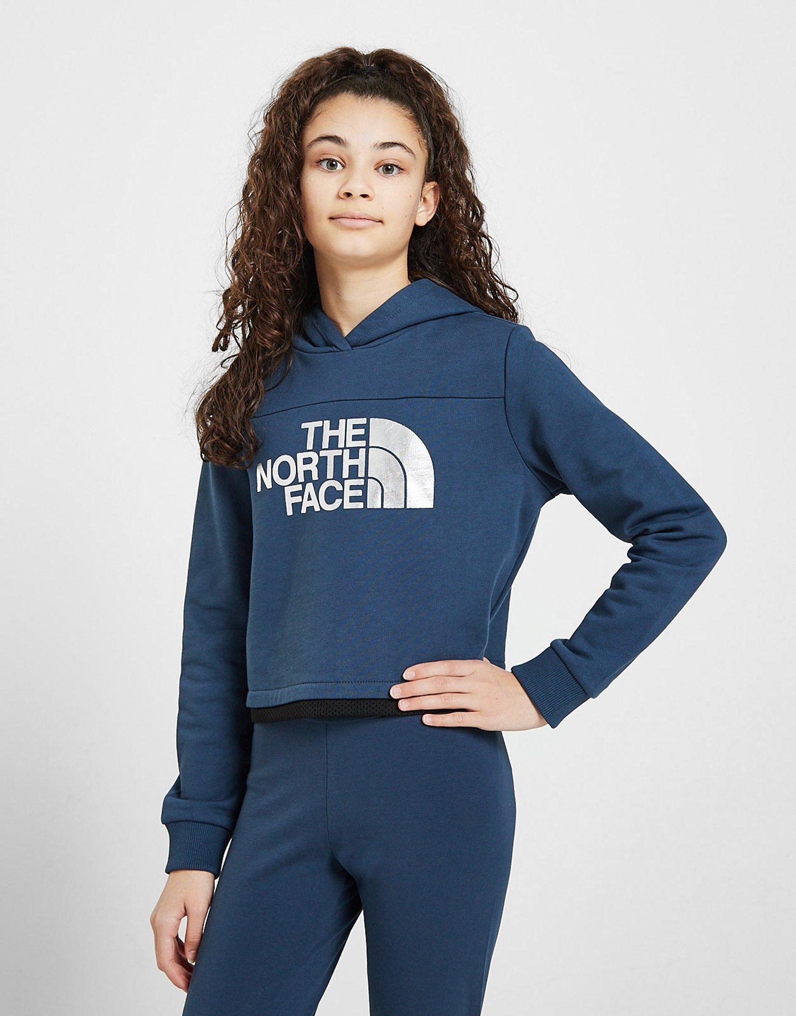 girls the north face hoodie