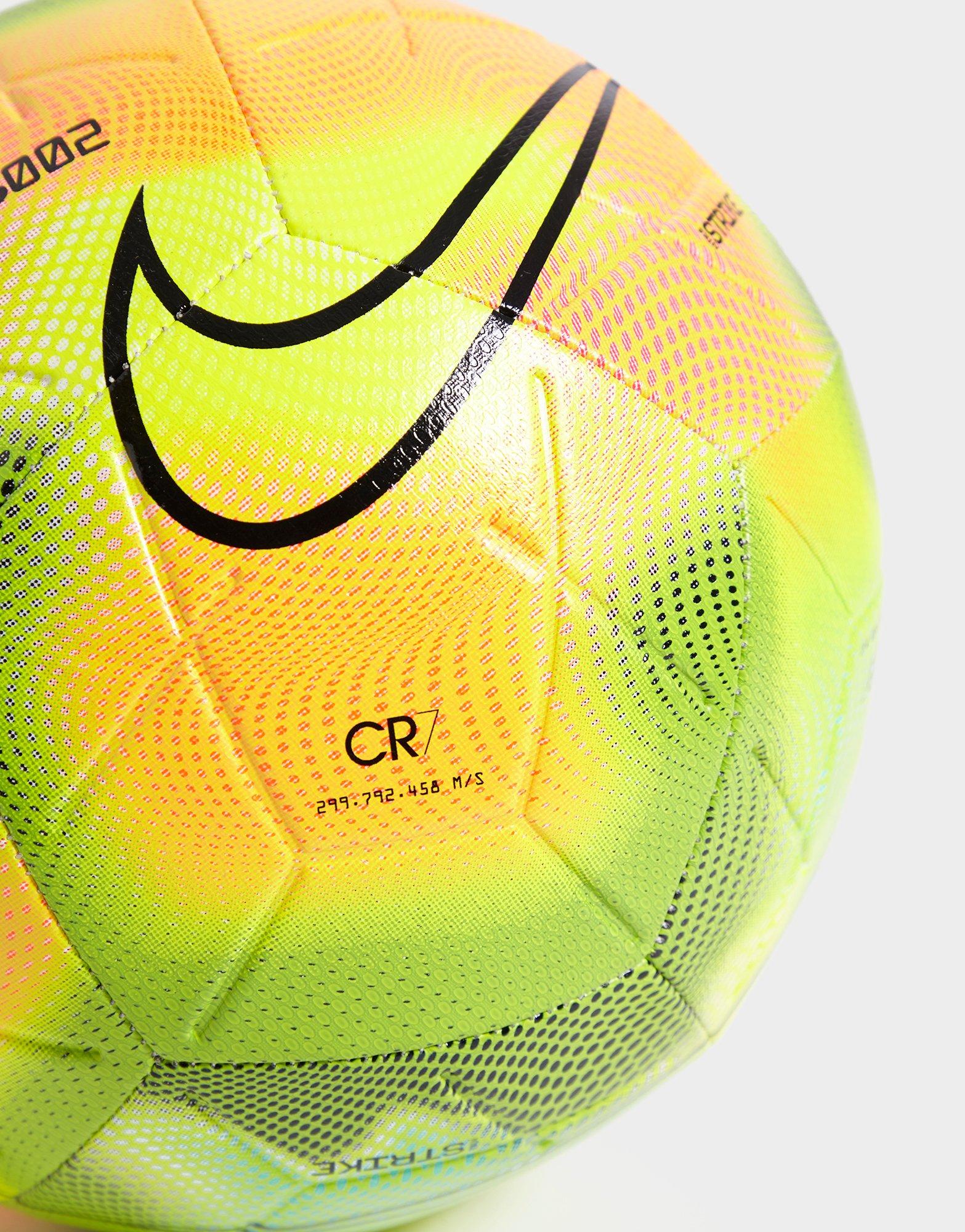 Nike Fußball CR7 Strike Größe 4 white orange Geomix