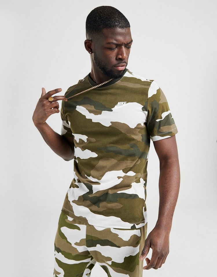 nike camo t shirt