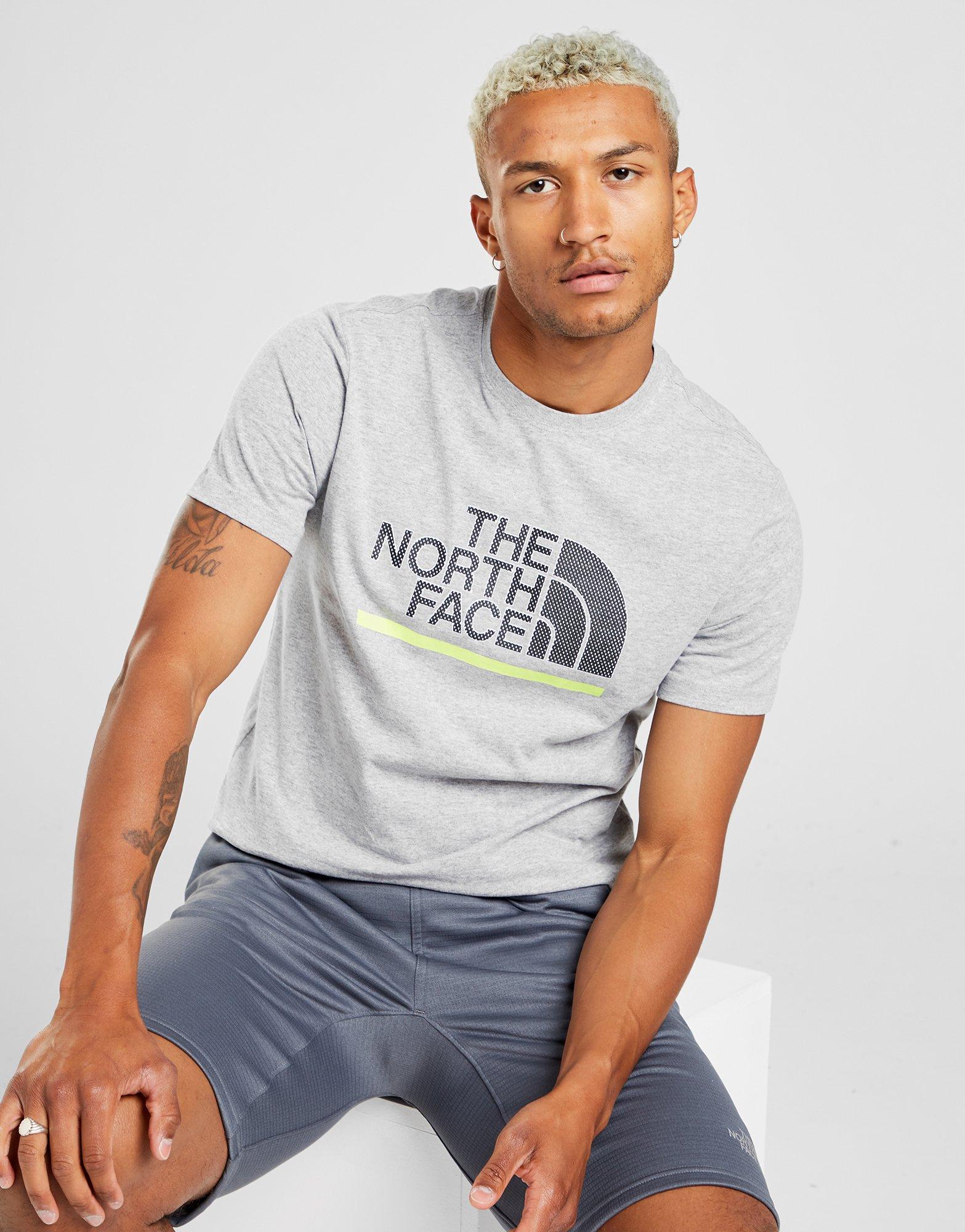 jd sports north face t shirt