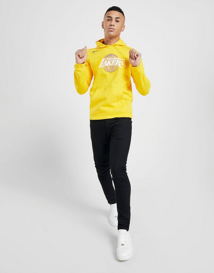 Buy Yellow Nike NBA LA Lakers Logo Hoodie | JD Sports | JD Sports Ireland