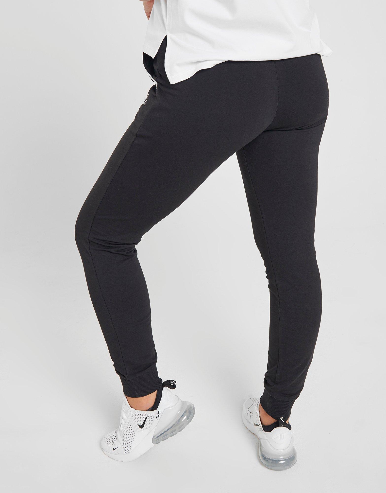 ea7 black joggers