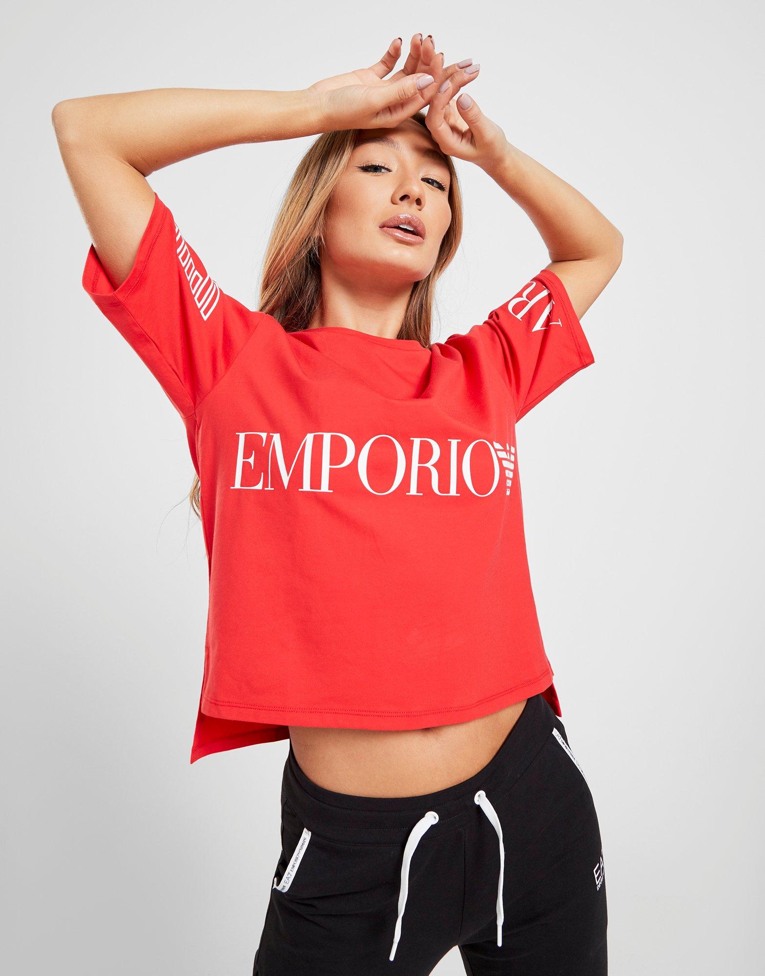 ea7 crop top