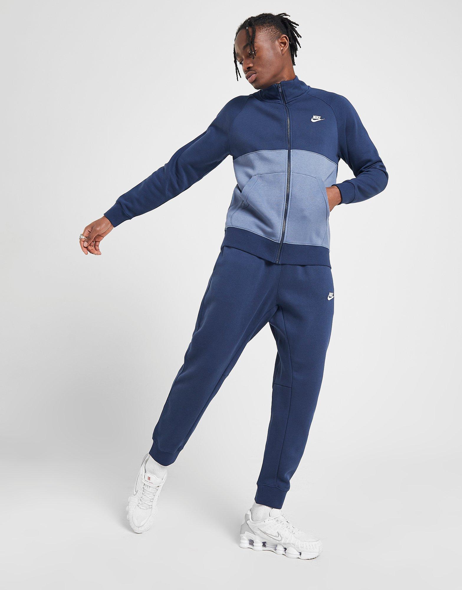 fleece tracksuit nike