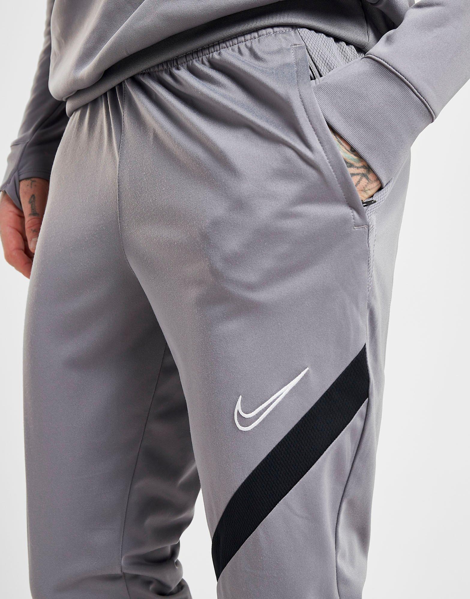 nike grey academy tracksuit