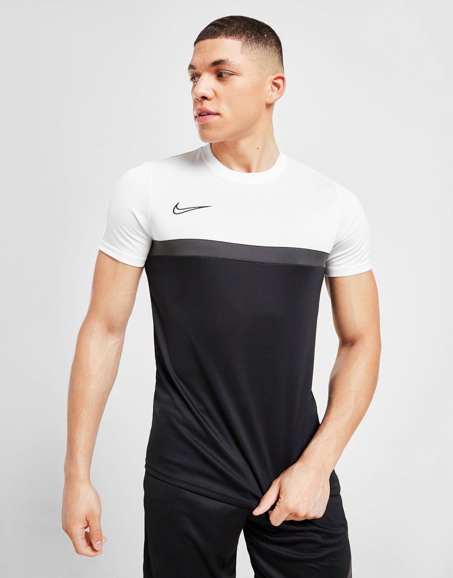 nike academy t shirt black