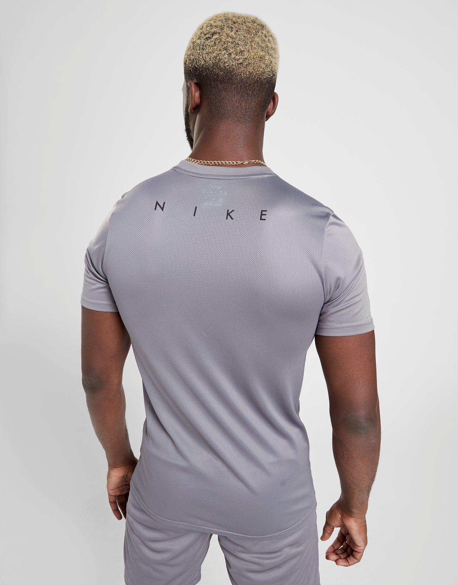 nike academy t shirt grey