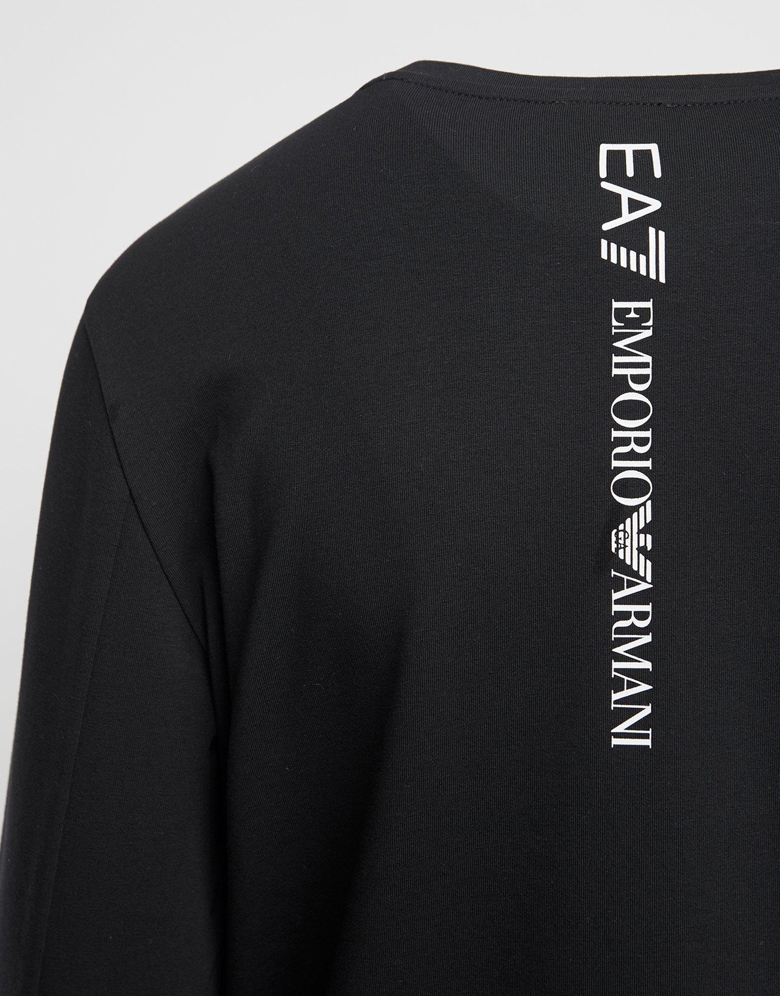 armani black long sleeve t shirt