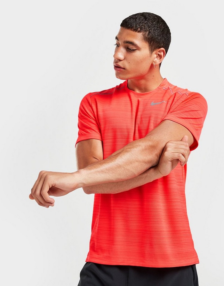 nike miler short sleeve t shirt men's