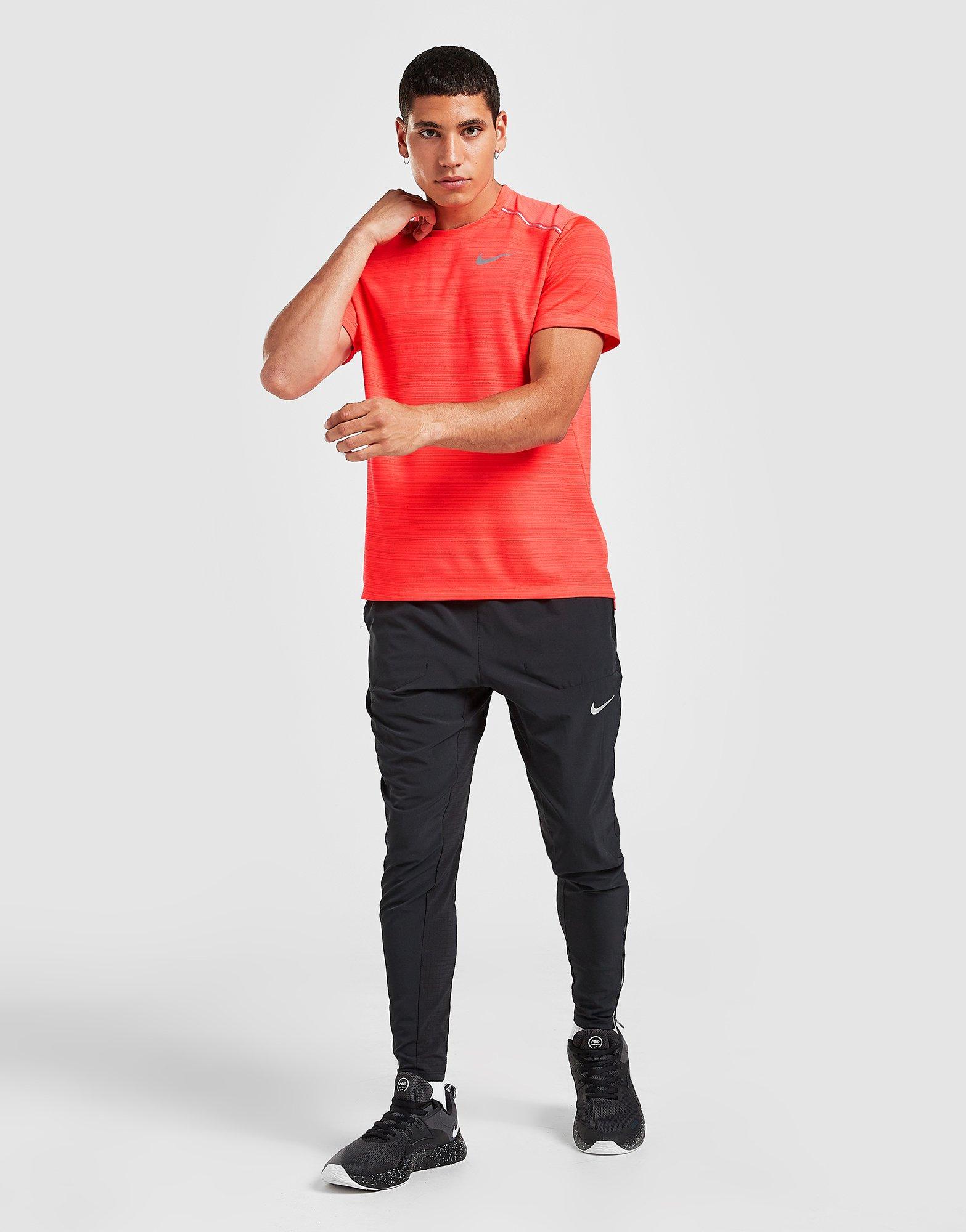 nike miler short sleeve