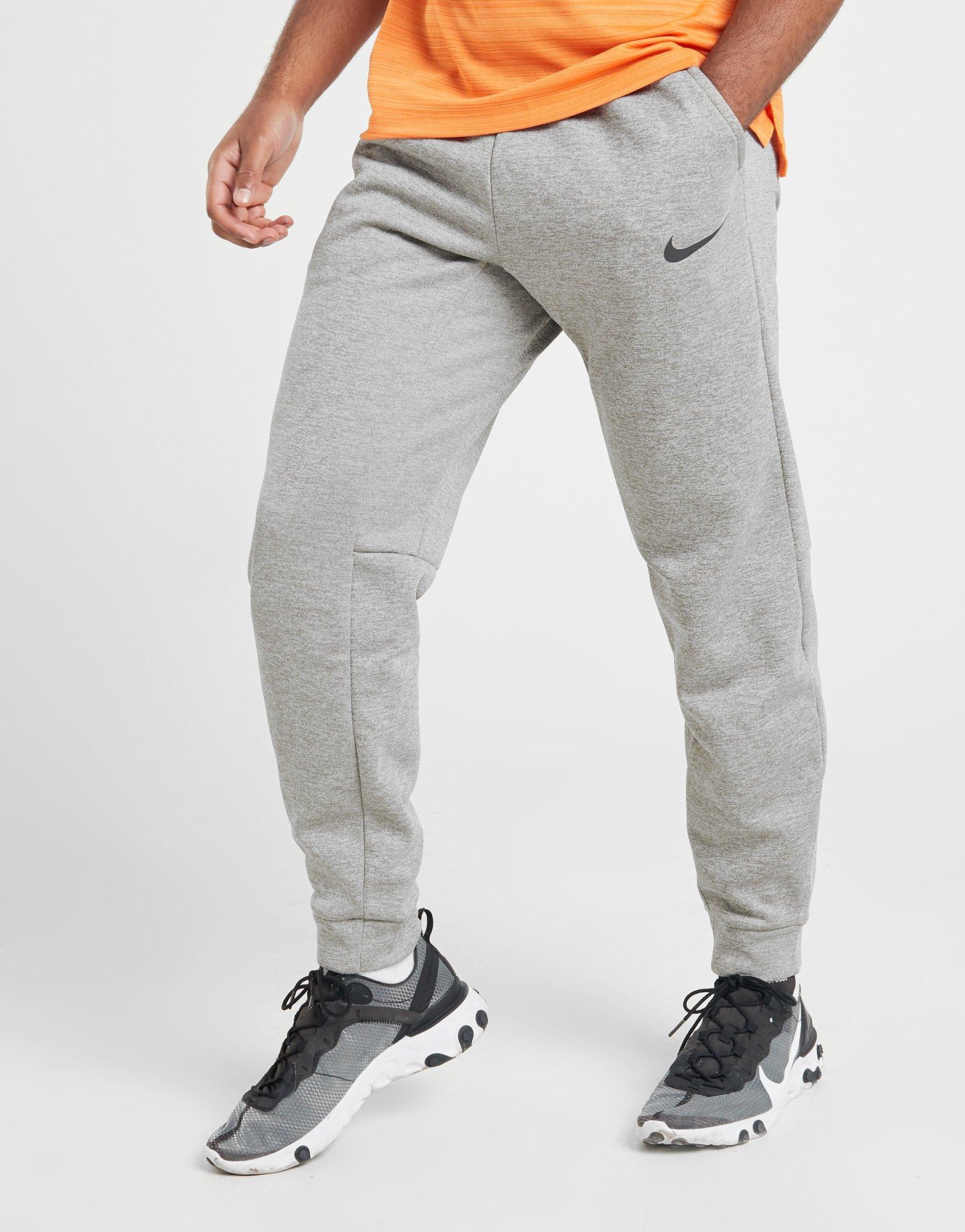 tapered grey joggers
