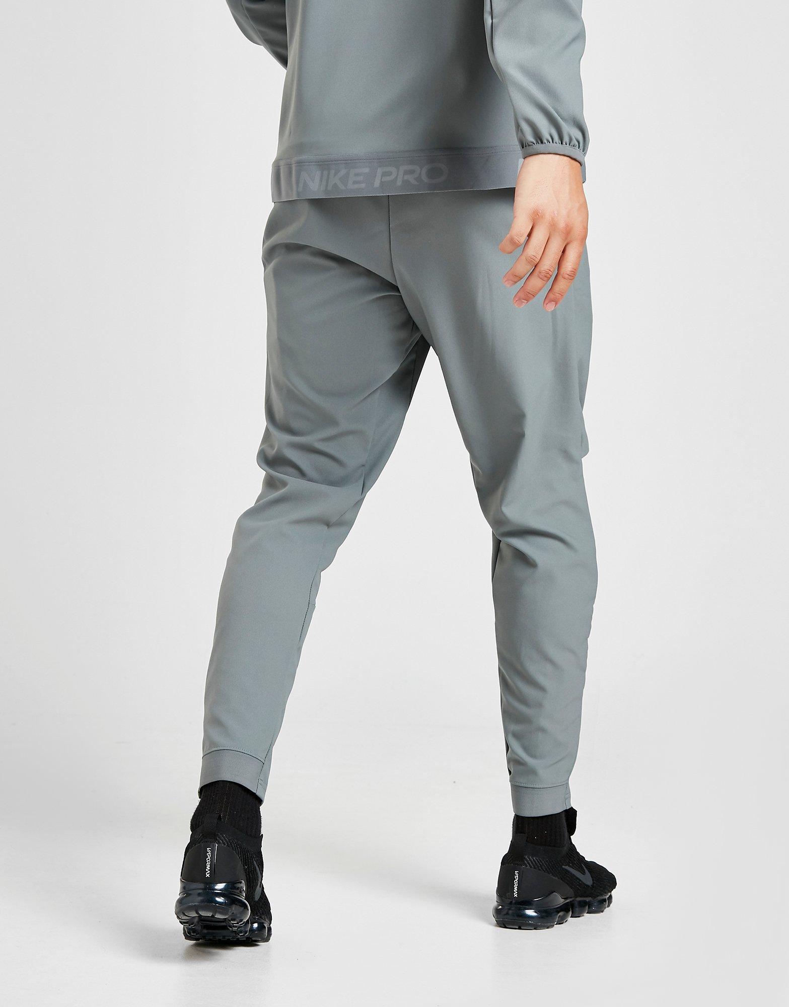 nike flex pro track pants grey