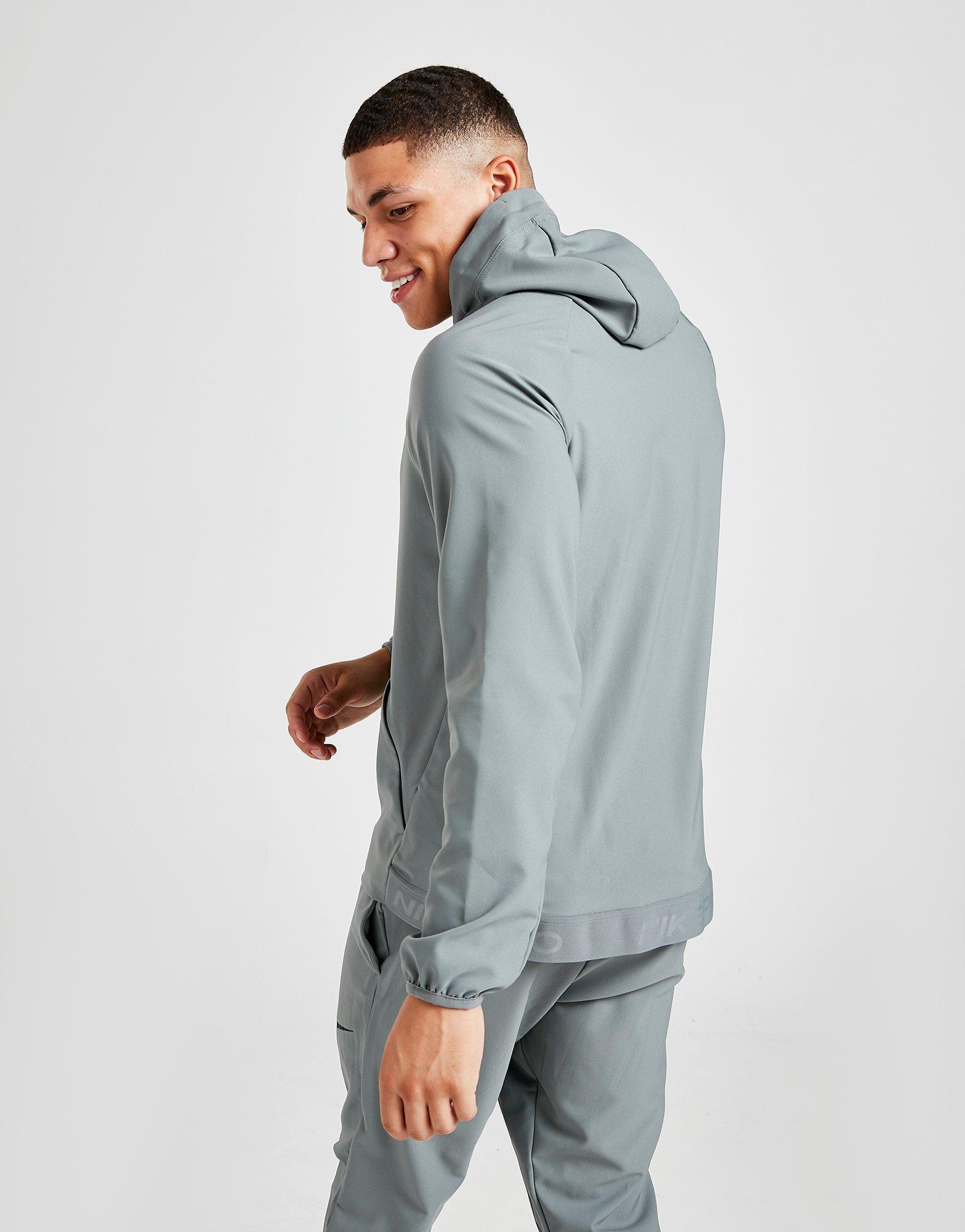 nike flex jacket grey