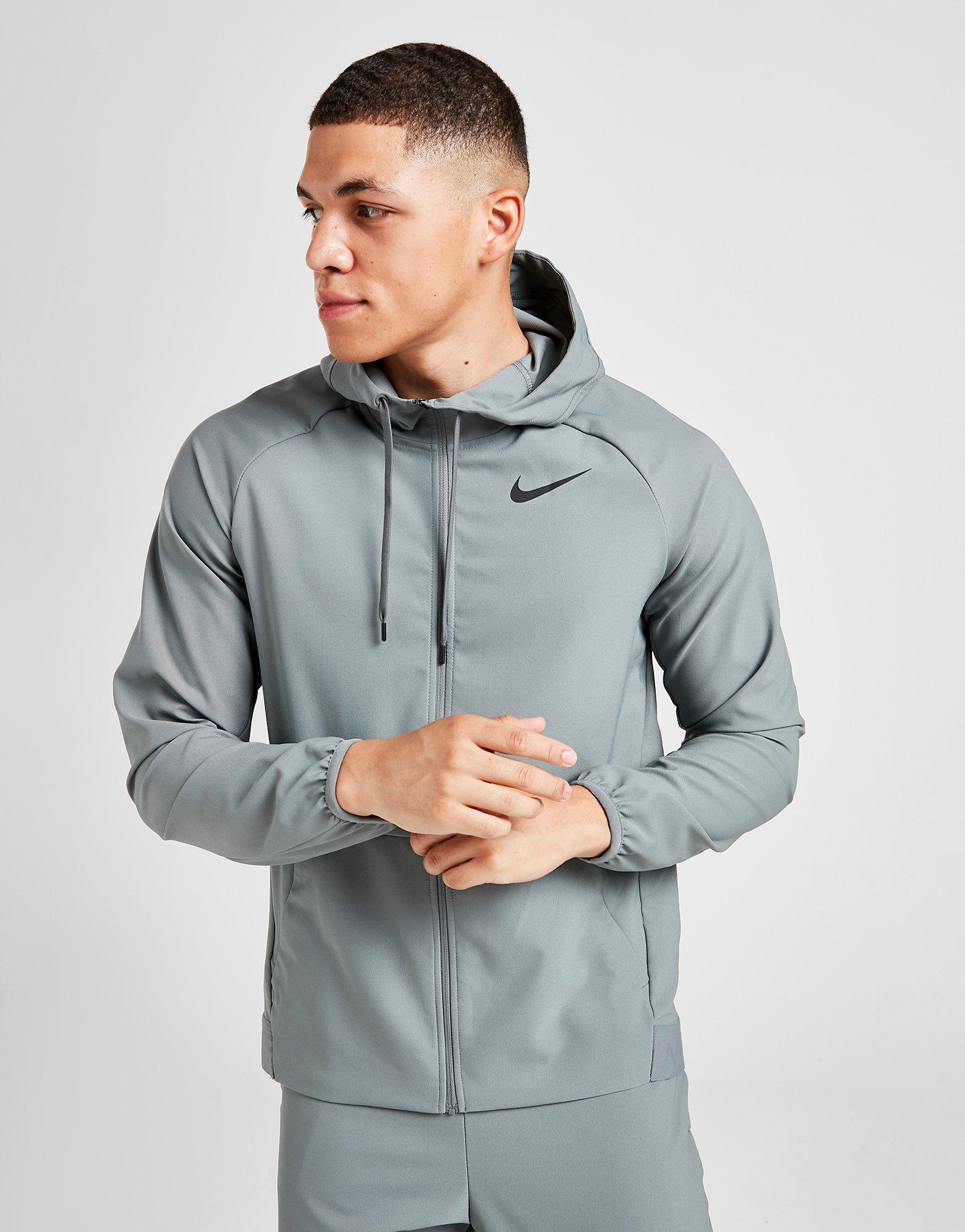 nike flex jacket grey