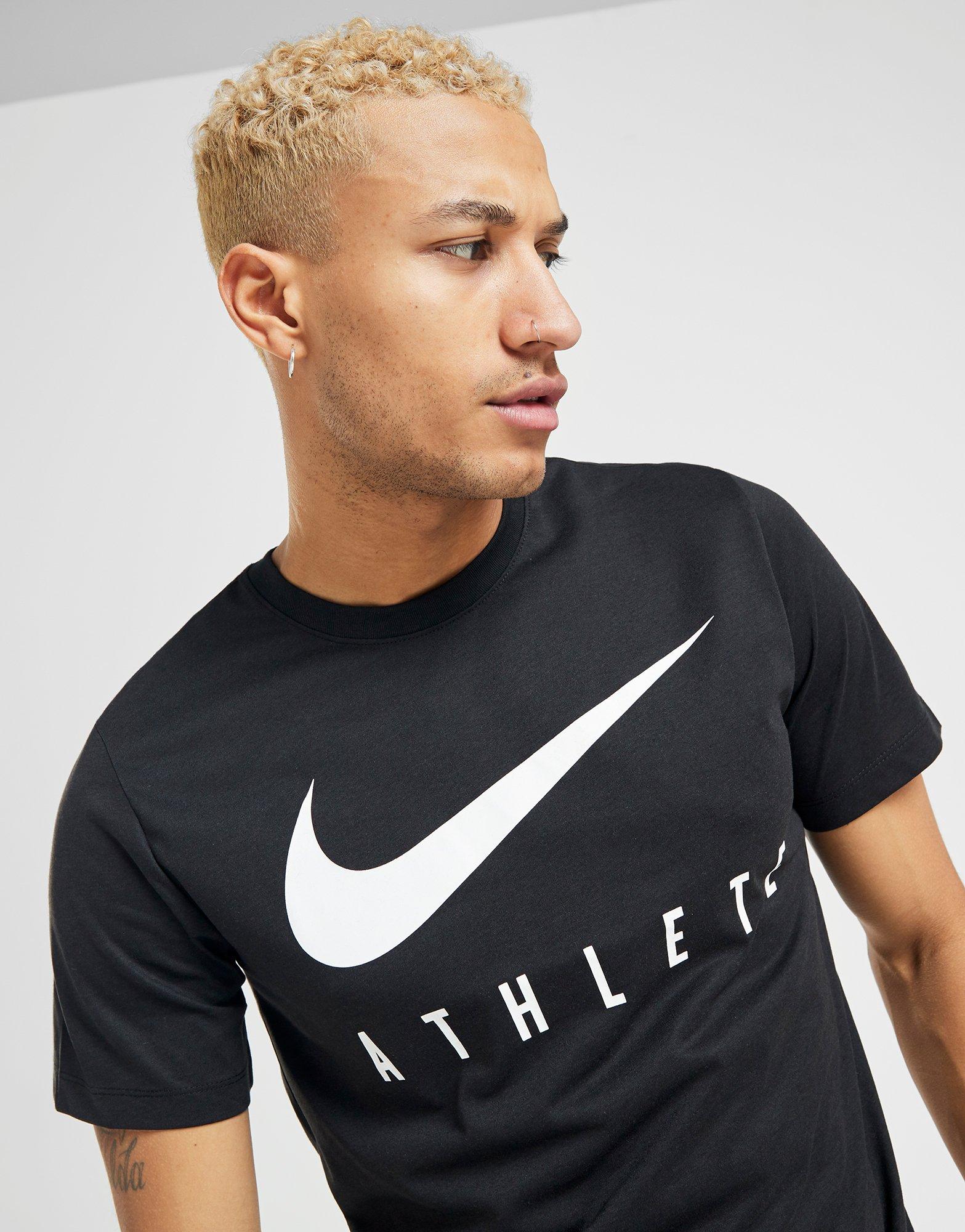 nike athlete t shirt green