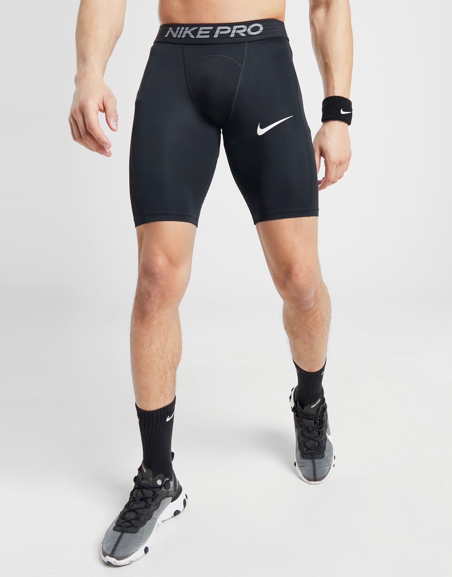 nike pro long shorts