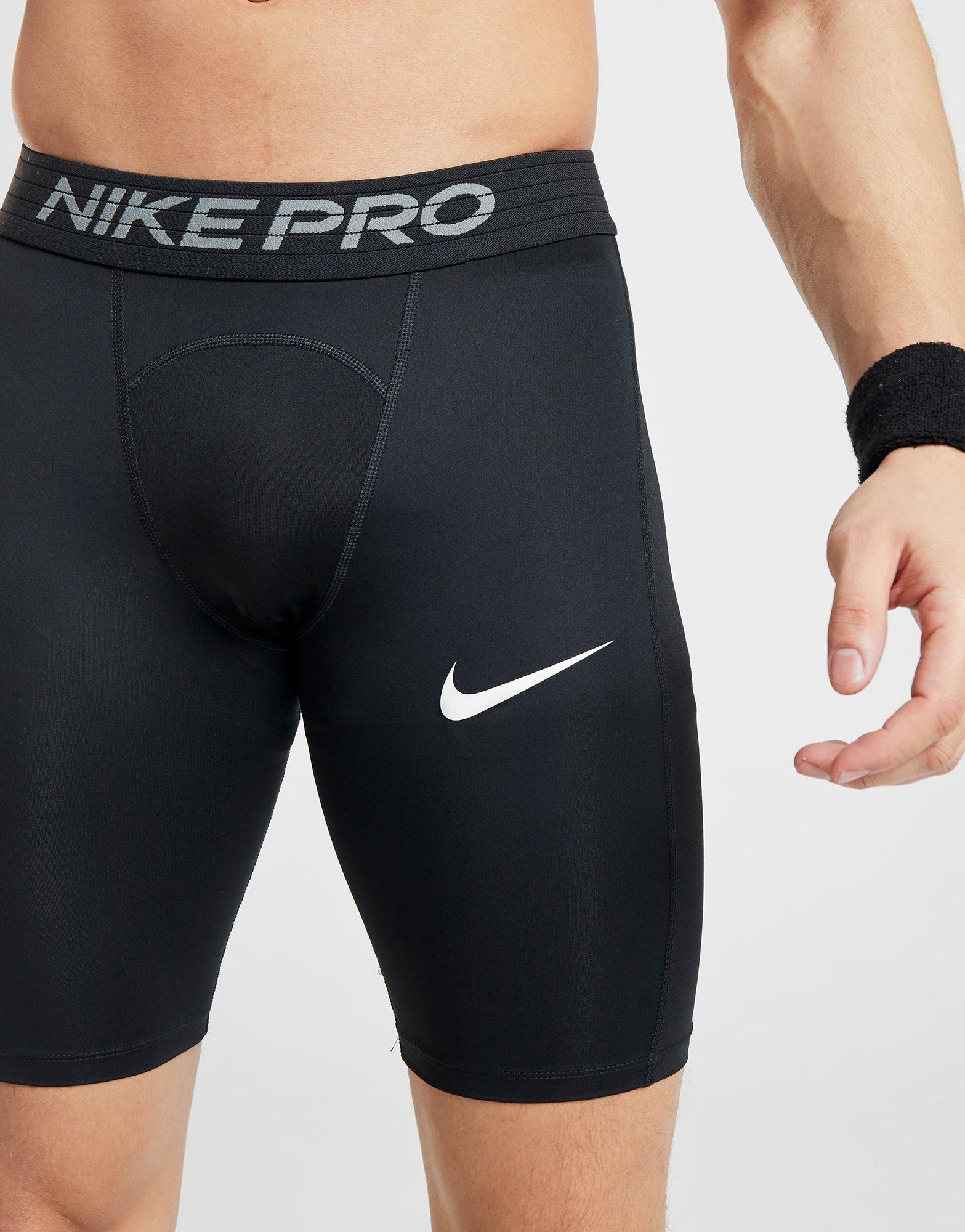 nike pro long shorts