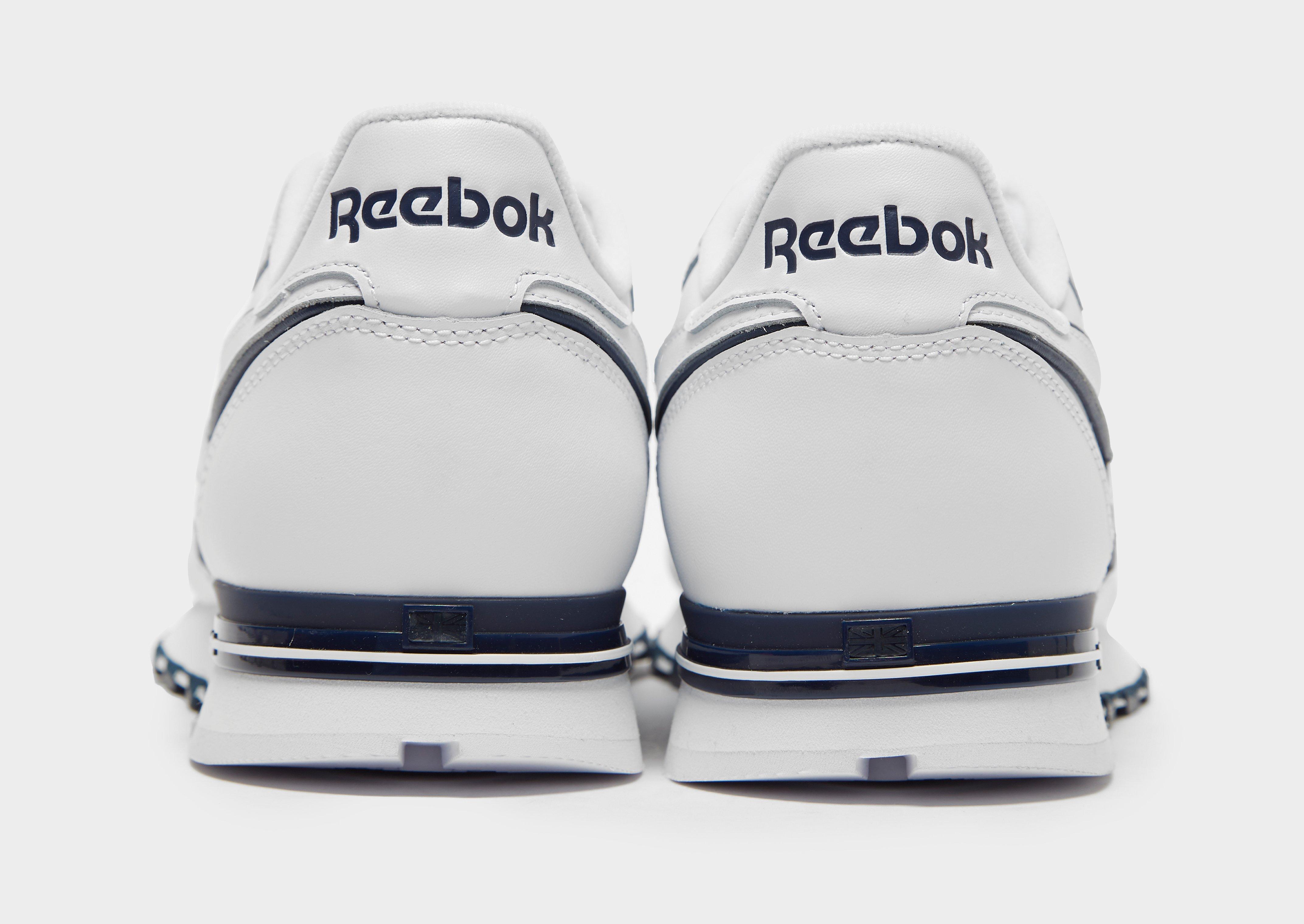 reebok classic white heren