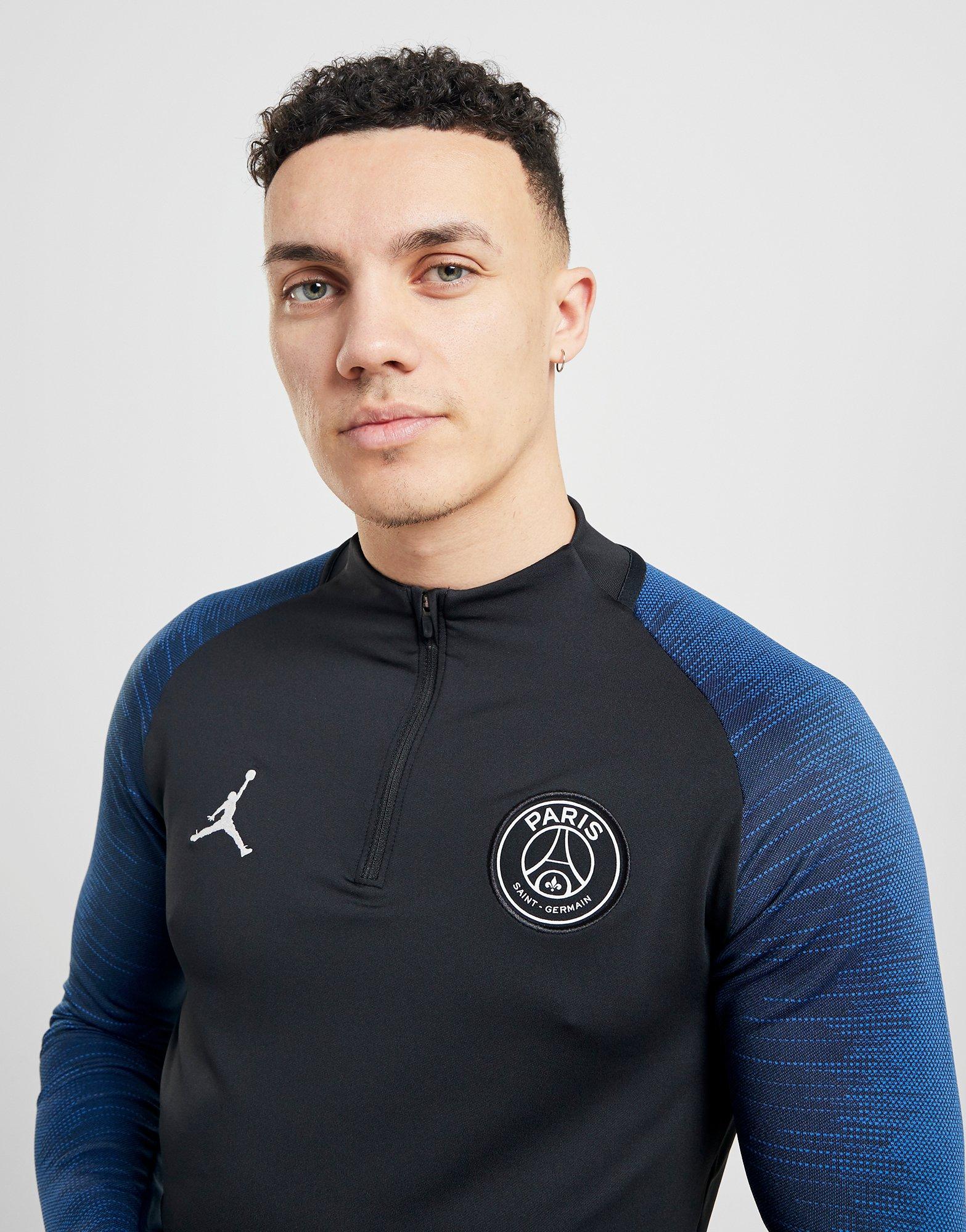 jordan x paris saint germain squad drill top