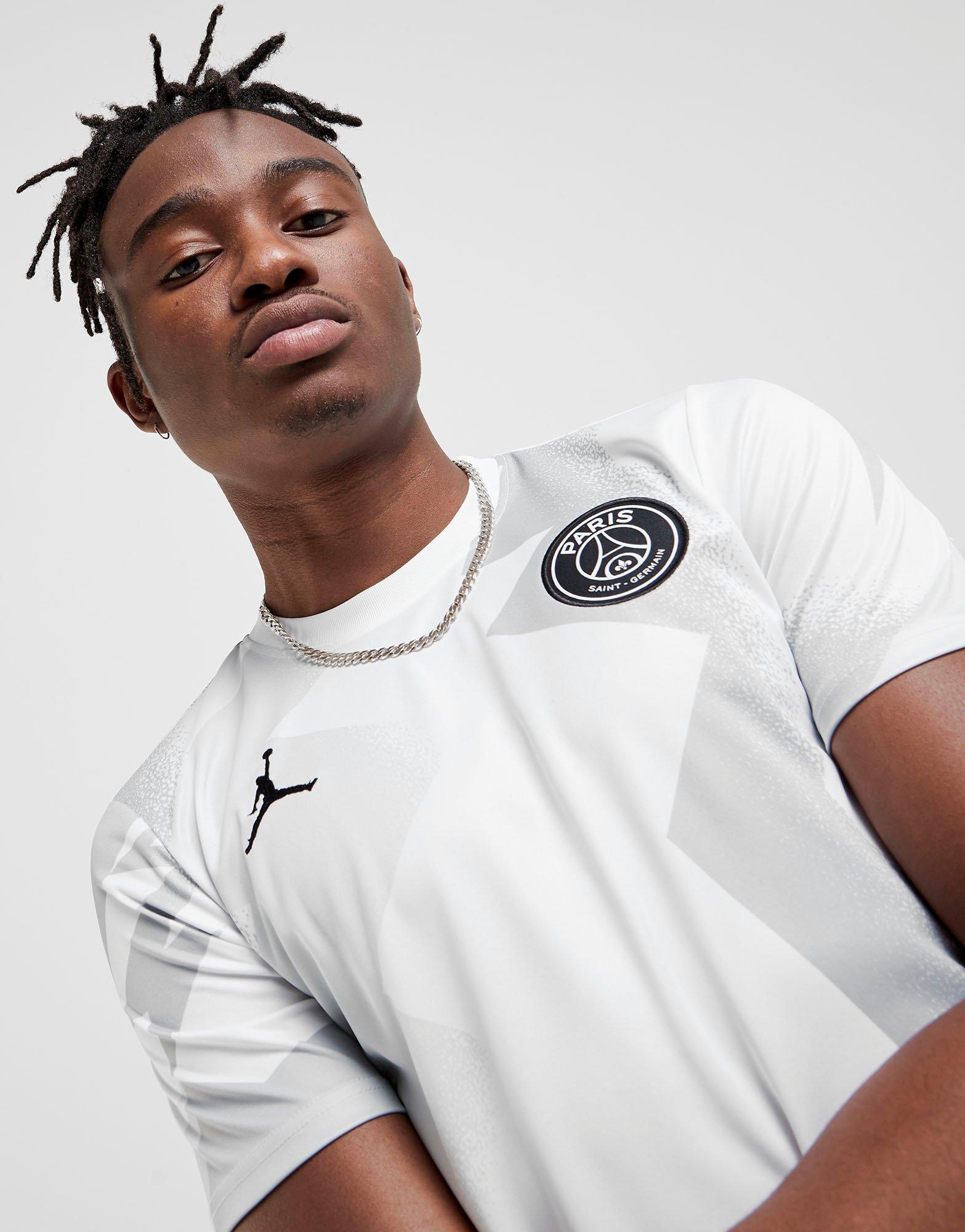 psg jordan pre match shirt