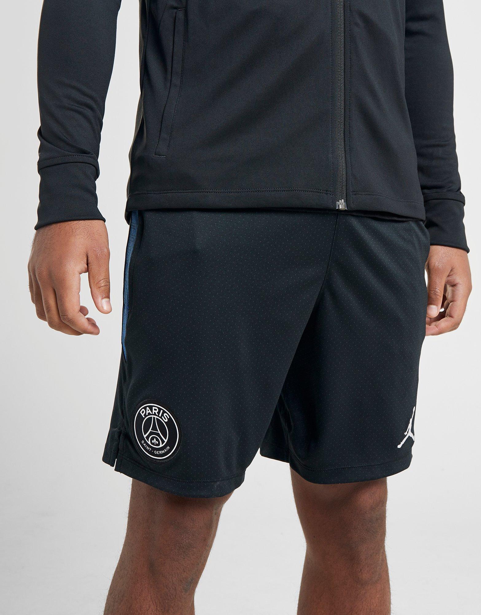 psg x jordan shorts