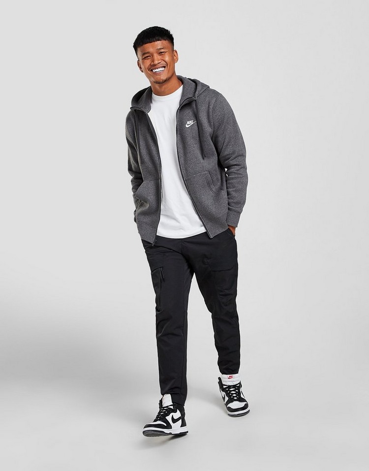 Buy Grey Nike Foundation Full Zip Hoodie JD Sports JD Sports Ireland