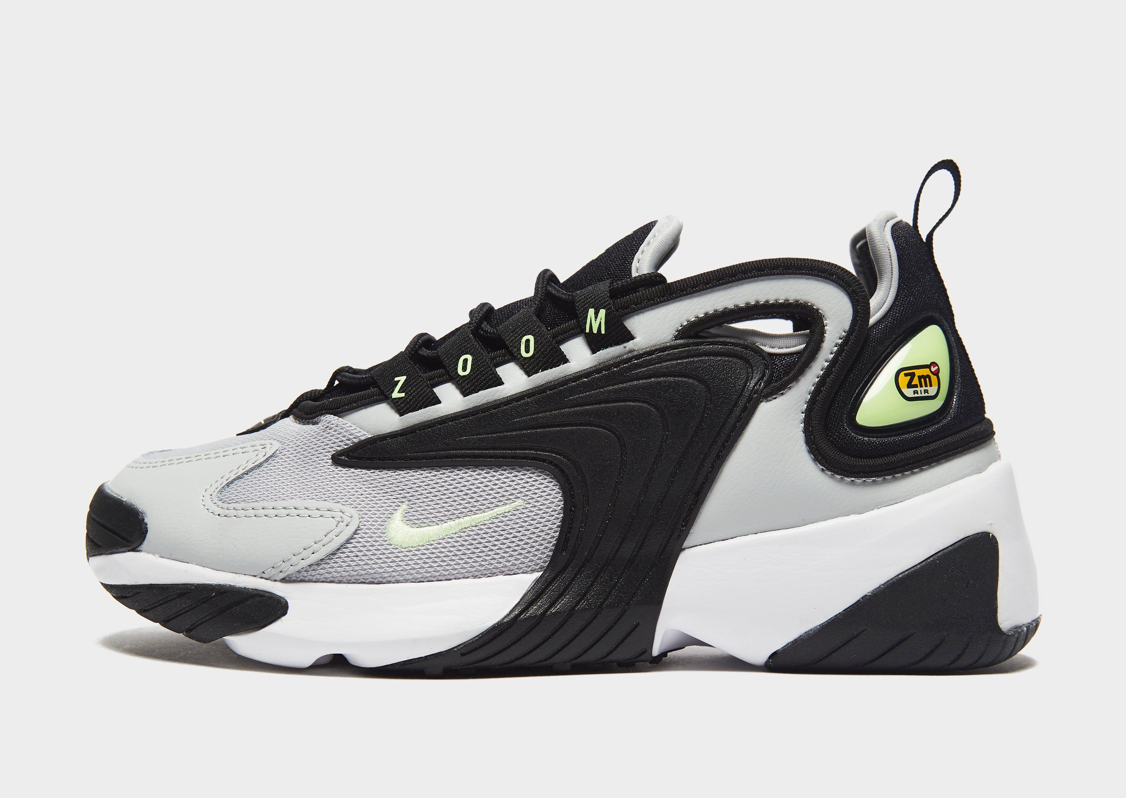 nike zoom 2k black and white junior