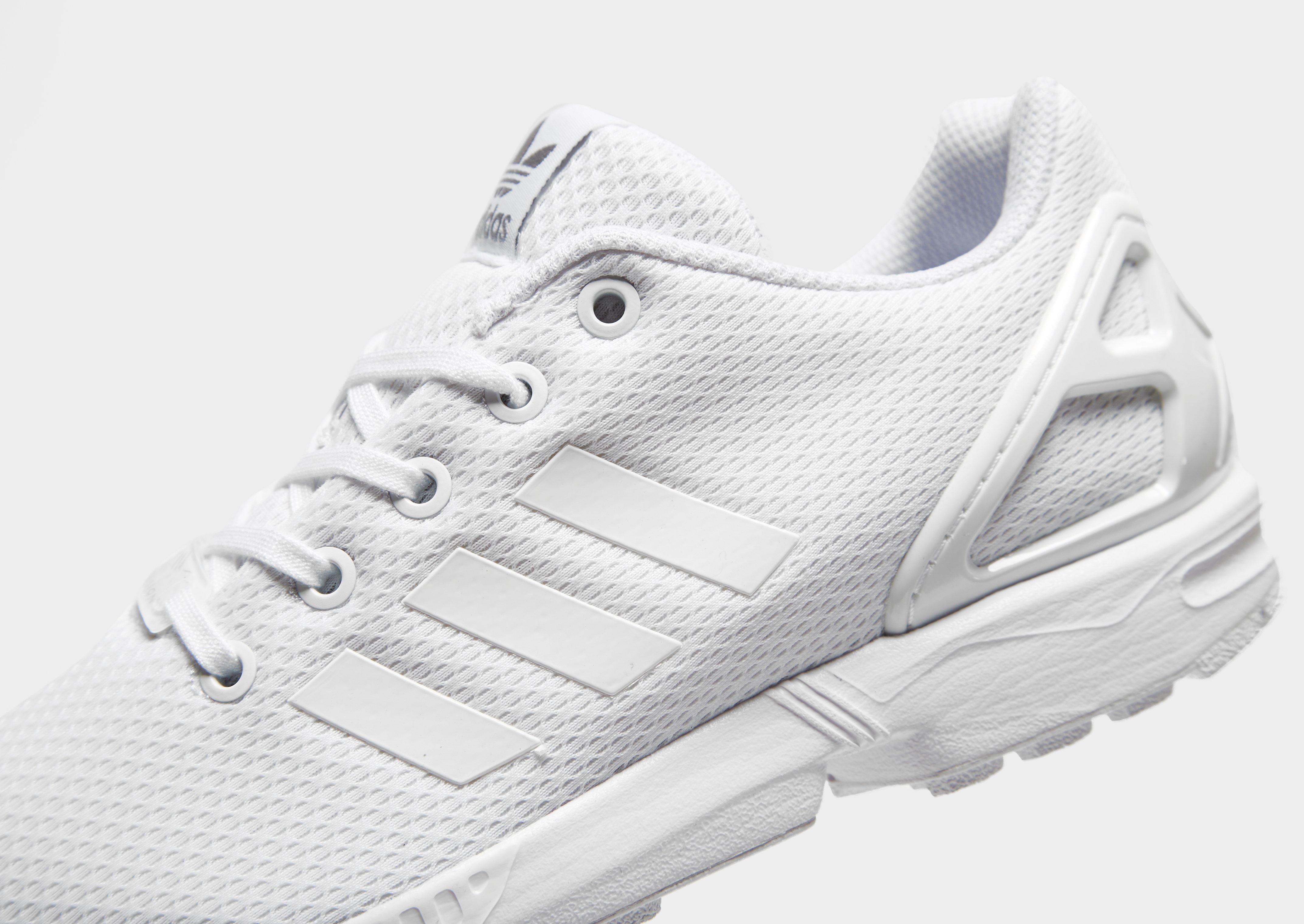 adidas zx flux white junior