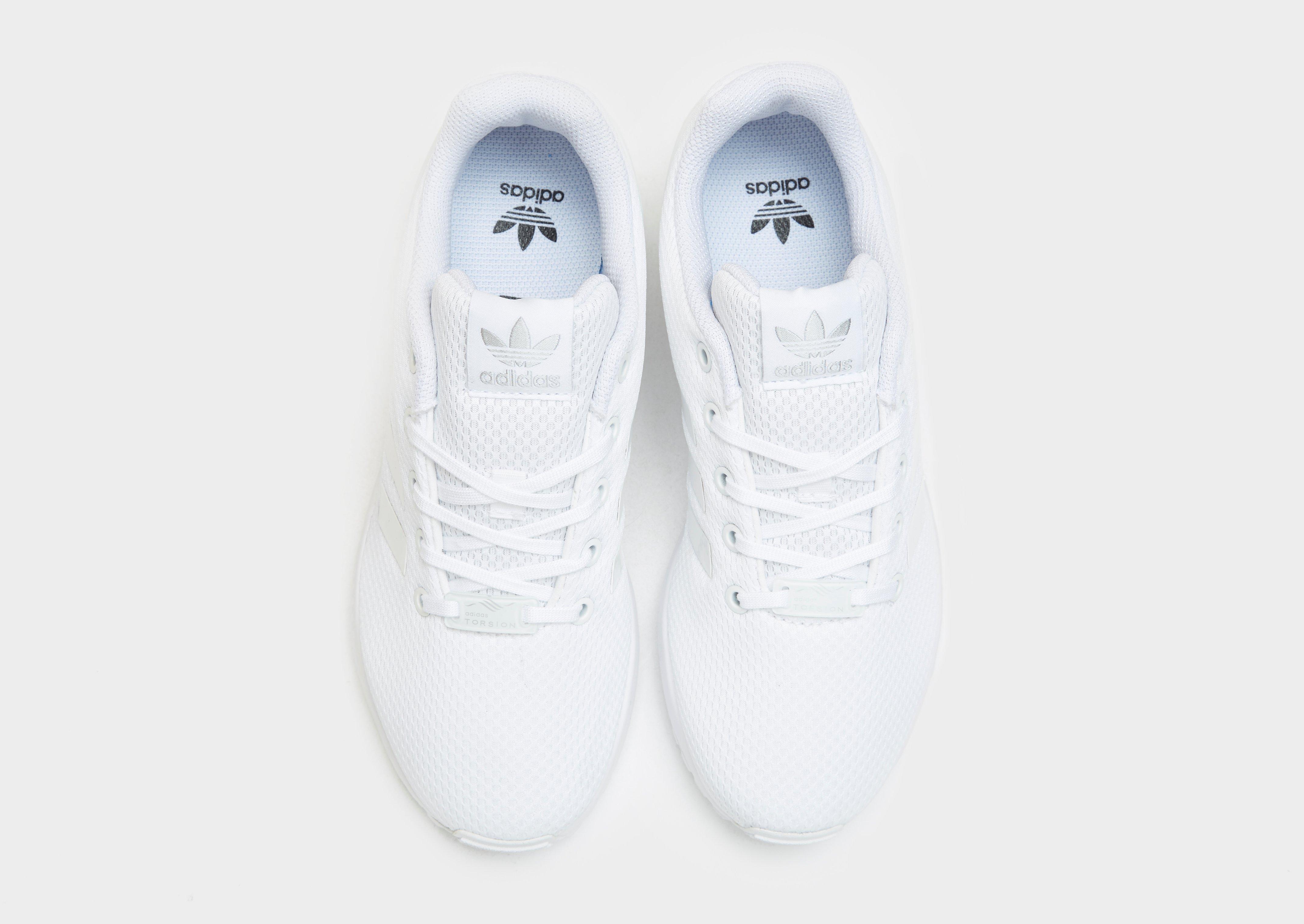 adidas zx flux white junior