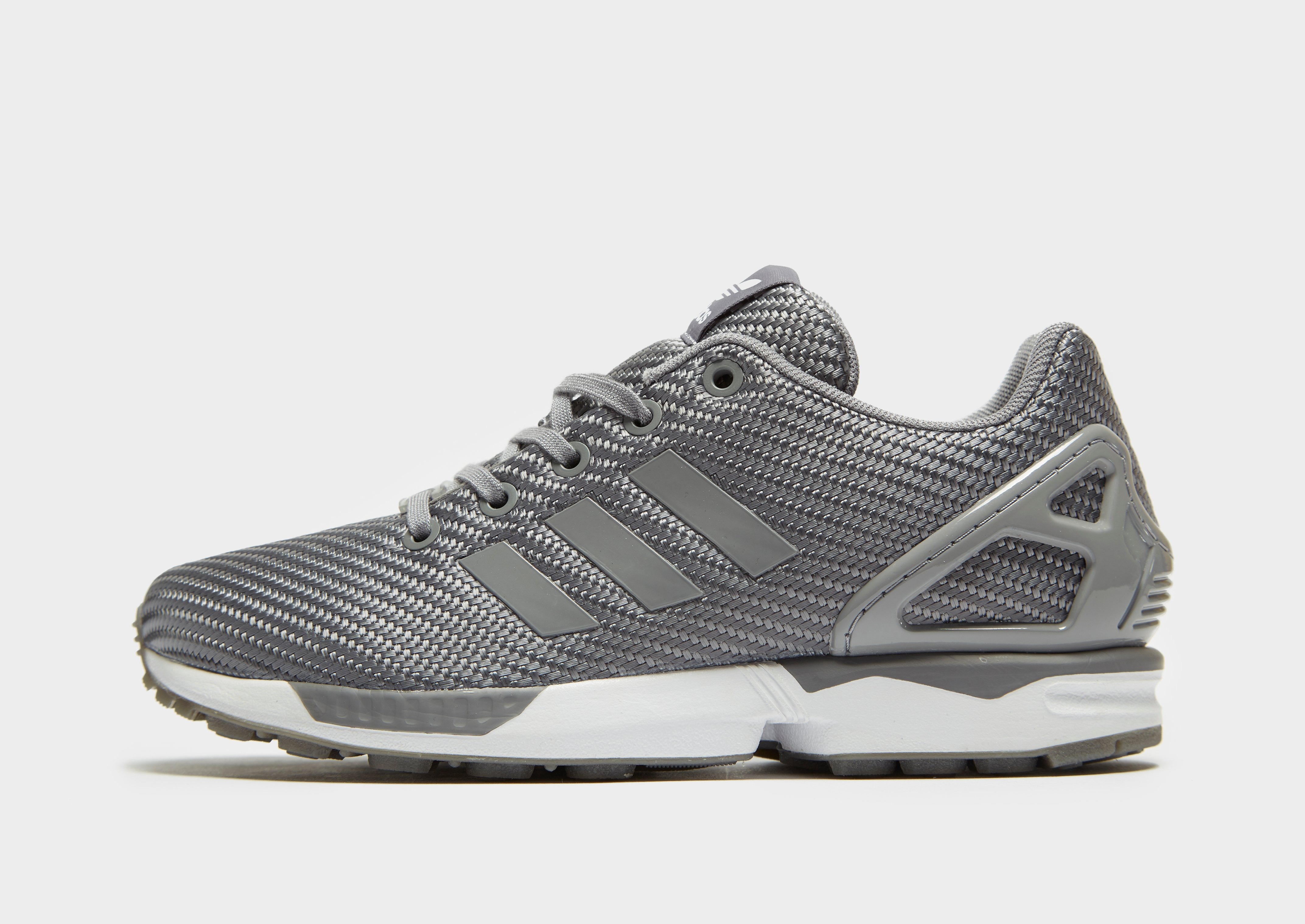 Buy Grey adidas Originals ZX Flux Junior | JD Sports | JD Sports Ireland