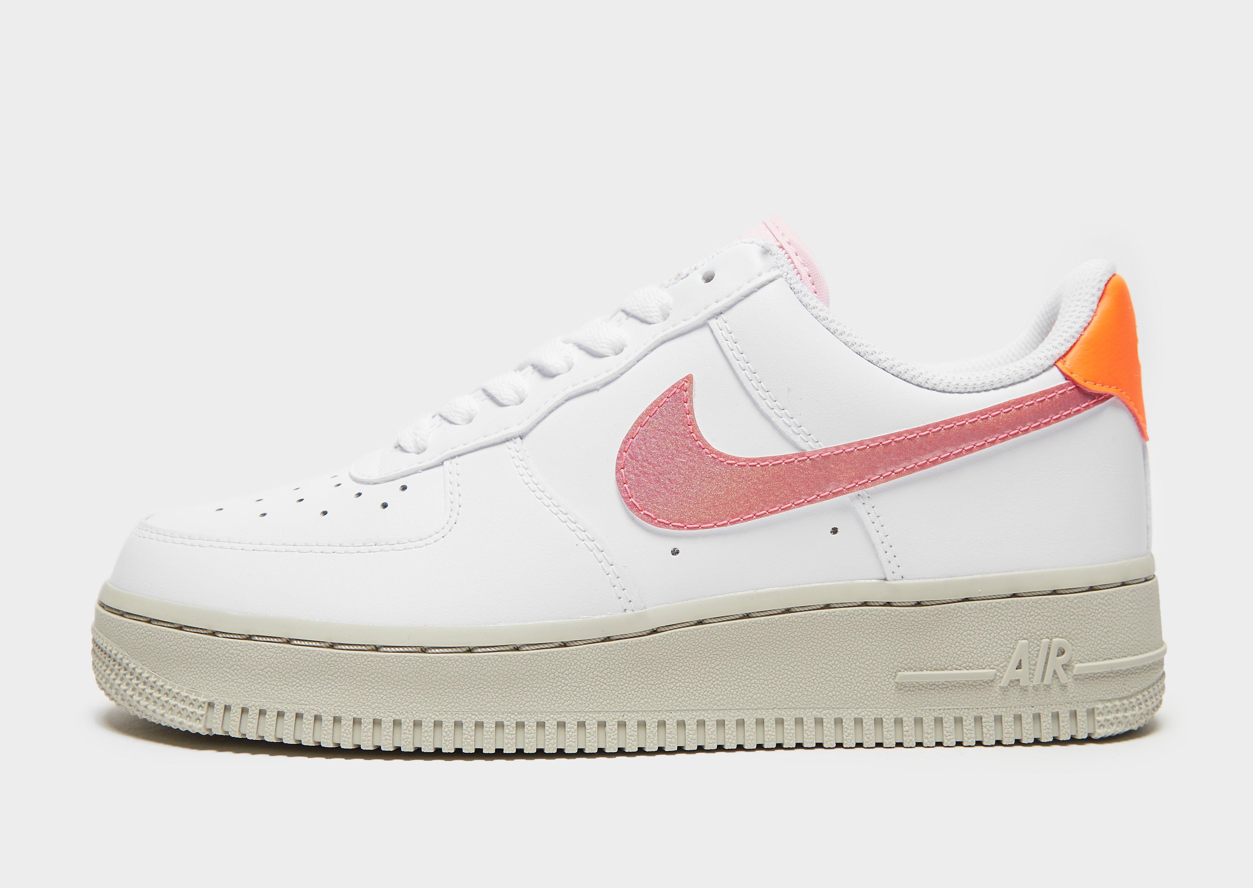 nike air force 1 mid mujer naranja