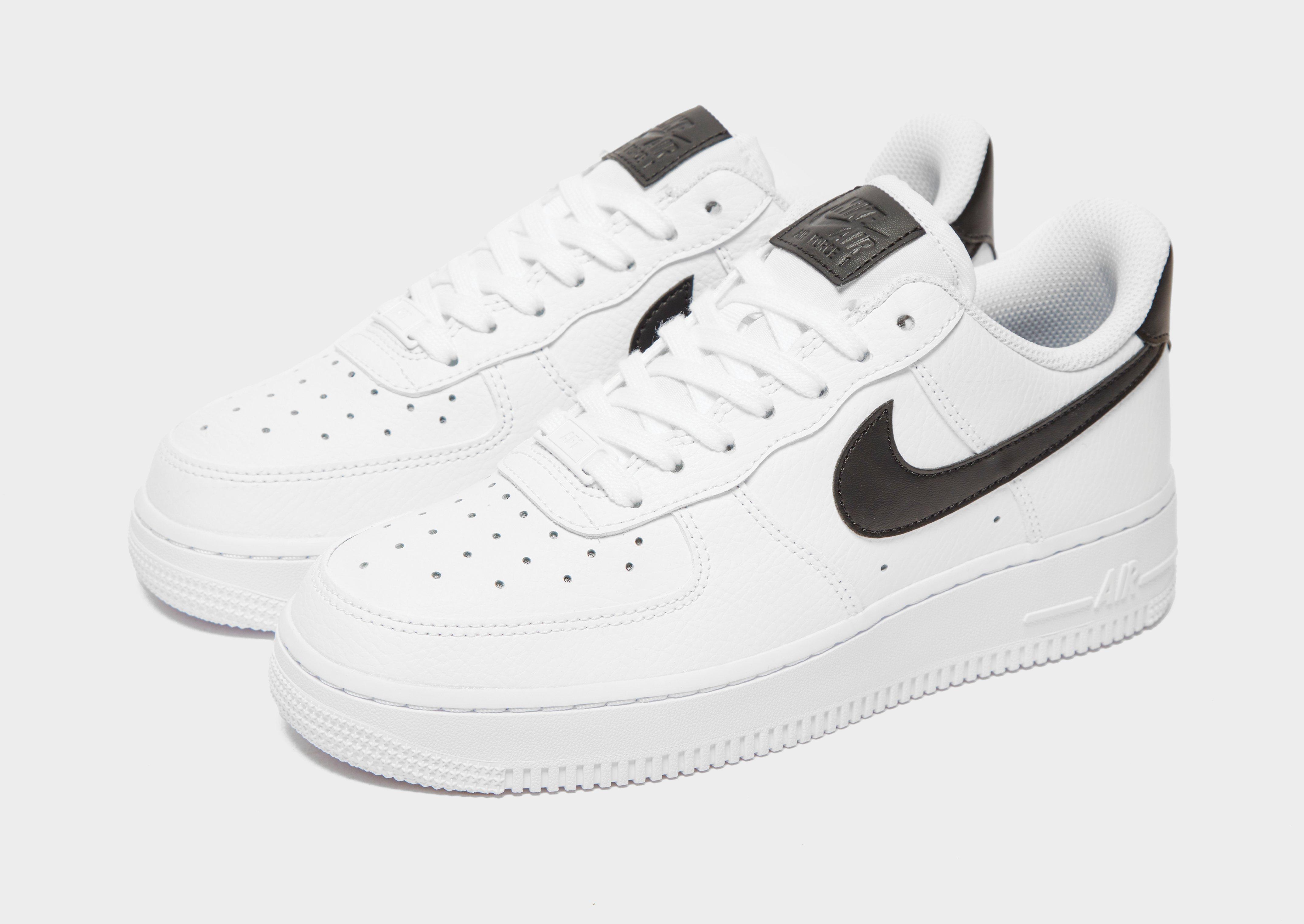 nike air force 1 07 women's black and white