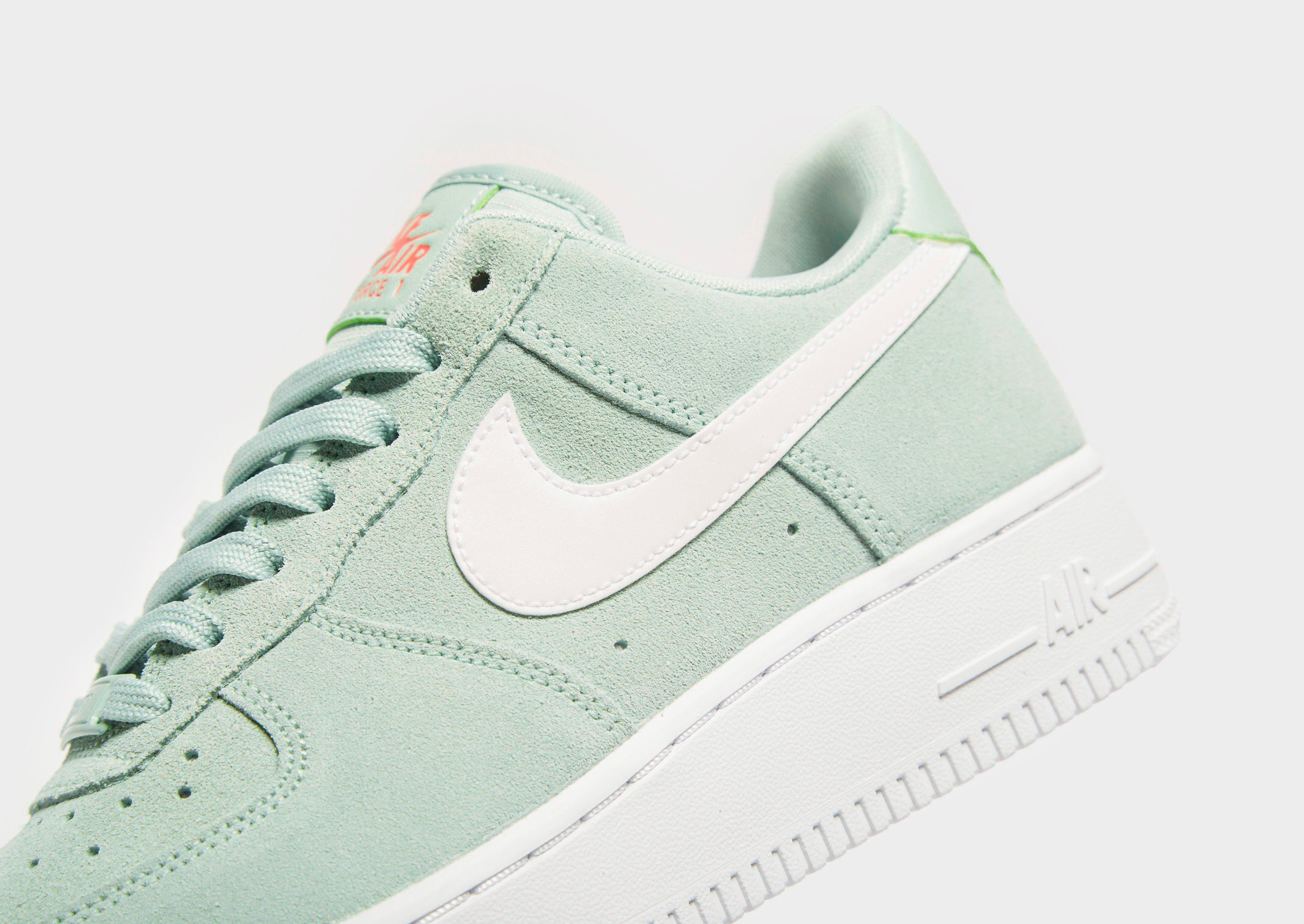 mint suede air force 1