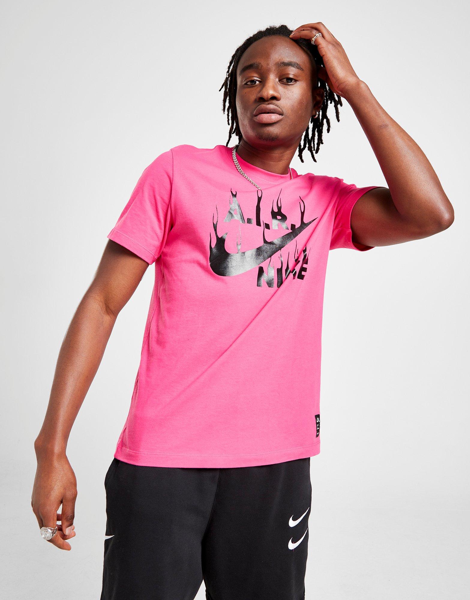 tee shirt reebok homme rose